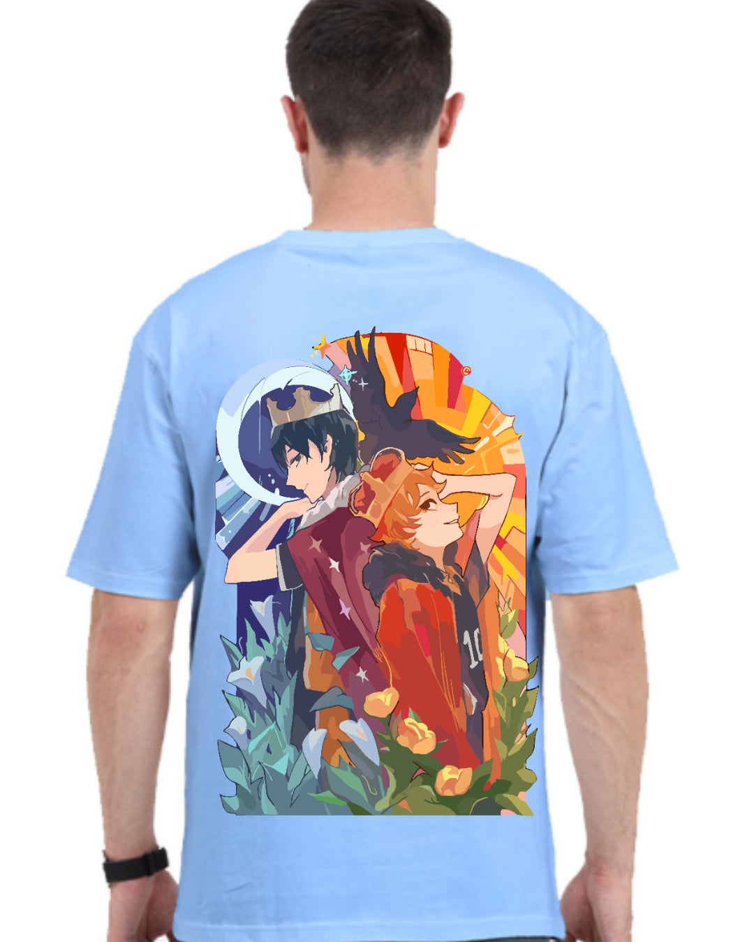 Unisex Hinata x Kageyama Oversized T-shirt