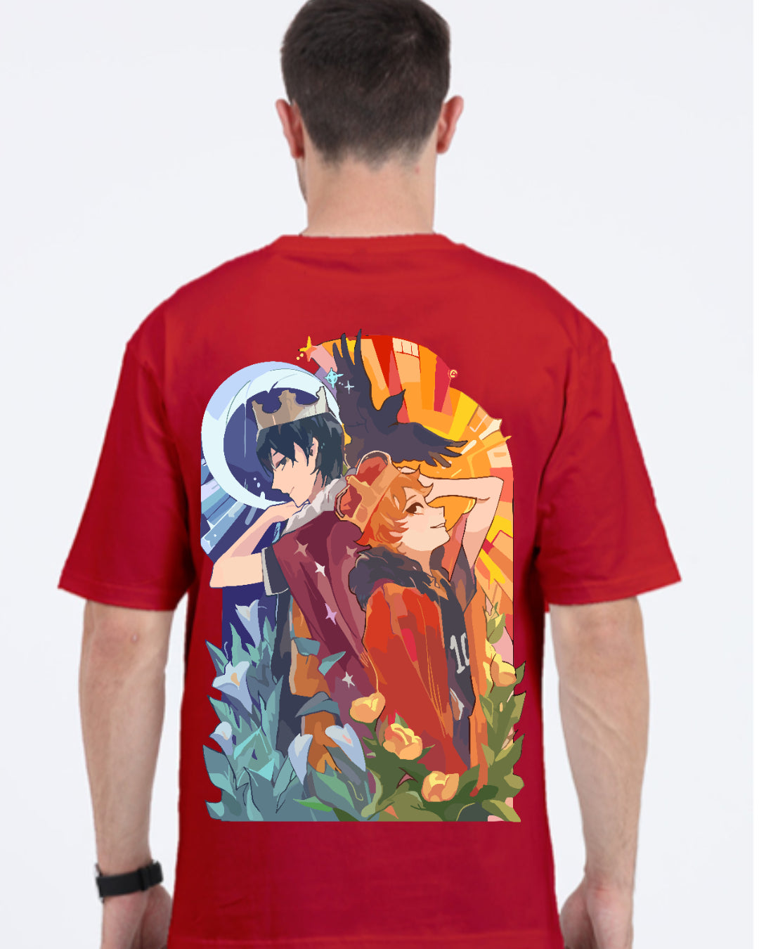 Unisex Hinata x Kageyama Oversized T-shirt