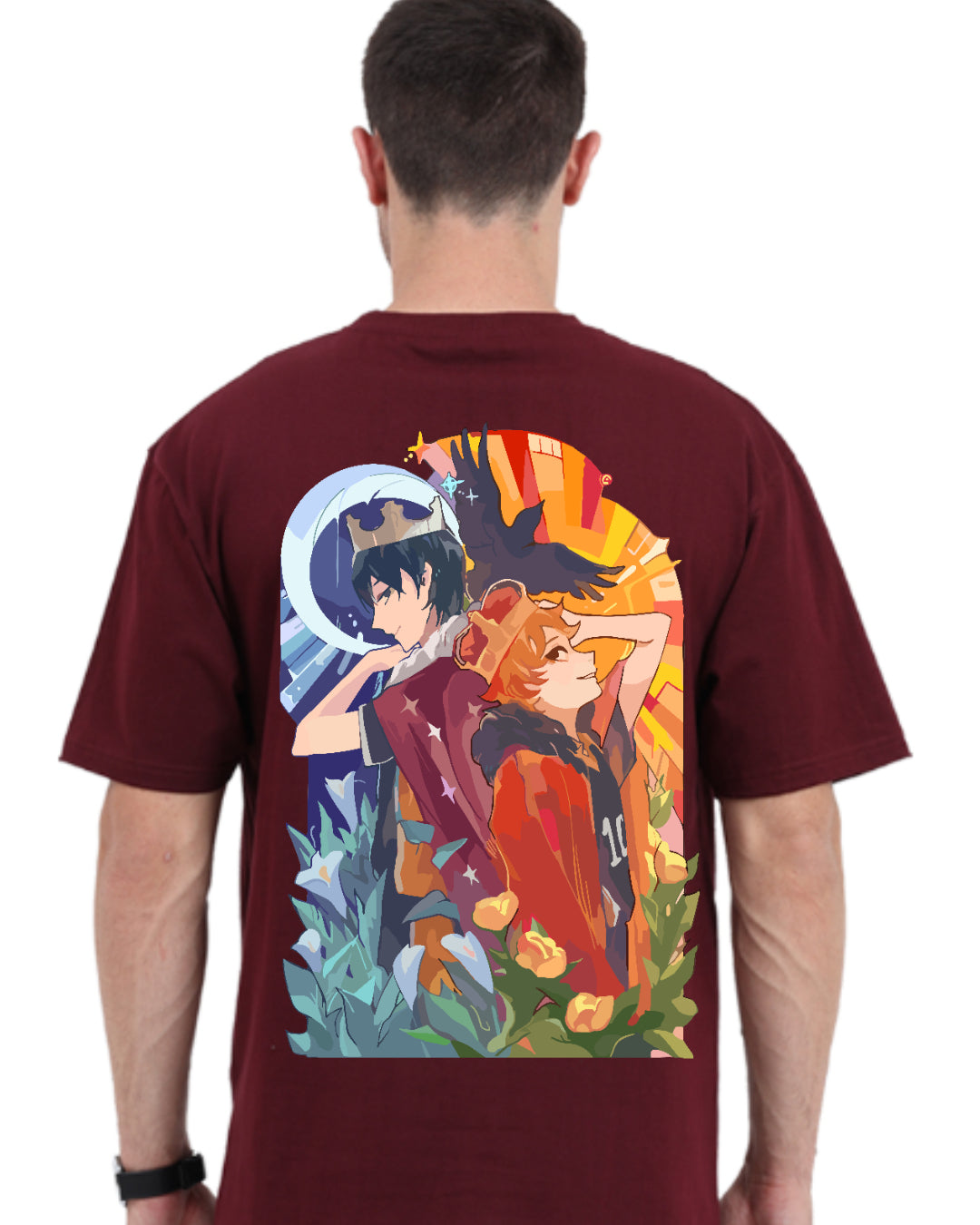 Unisex Hinata x Kageyama Oversized T-shirt