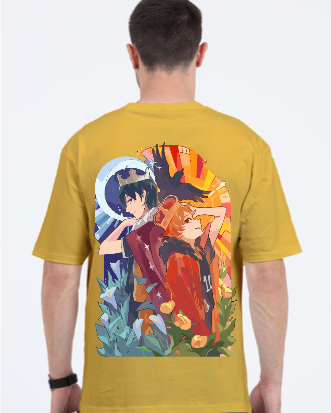 Unisex Hinata x Kageyama Oversized T-shirt