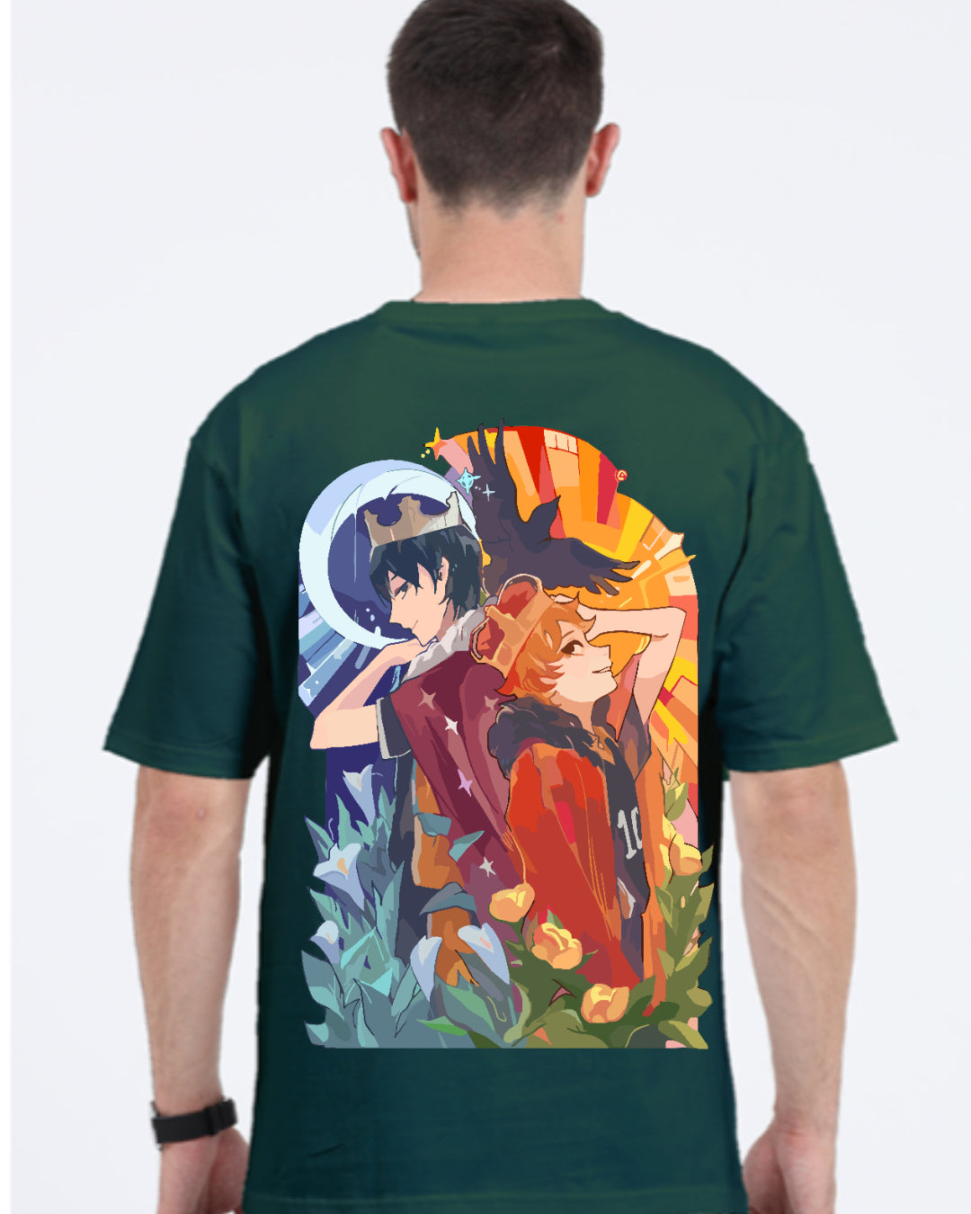 Unisex Hinata x Kageyama Oversized T-shirt