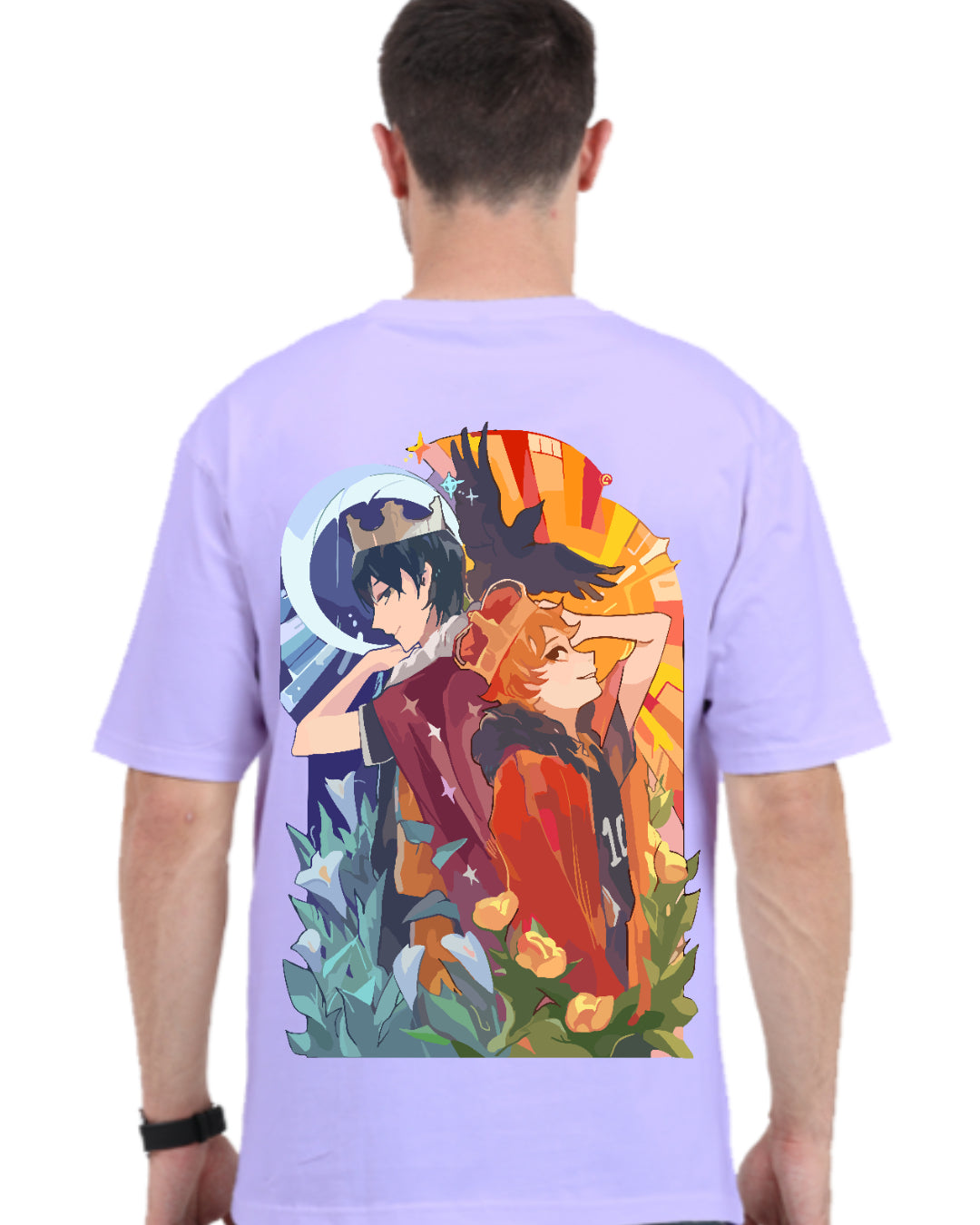 Unisex Hinata x Kageyama Oversized T-shirt
