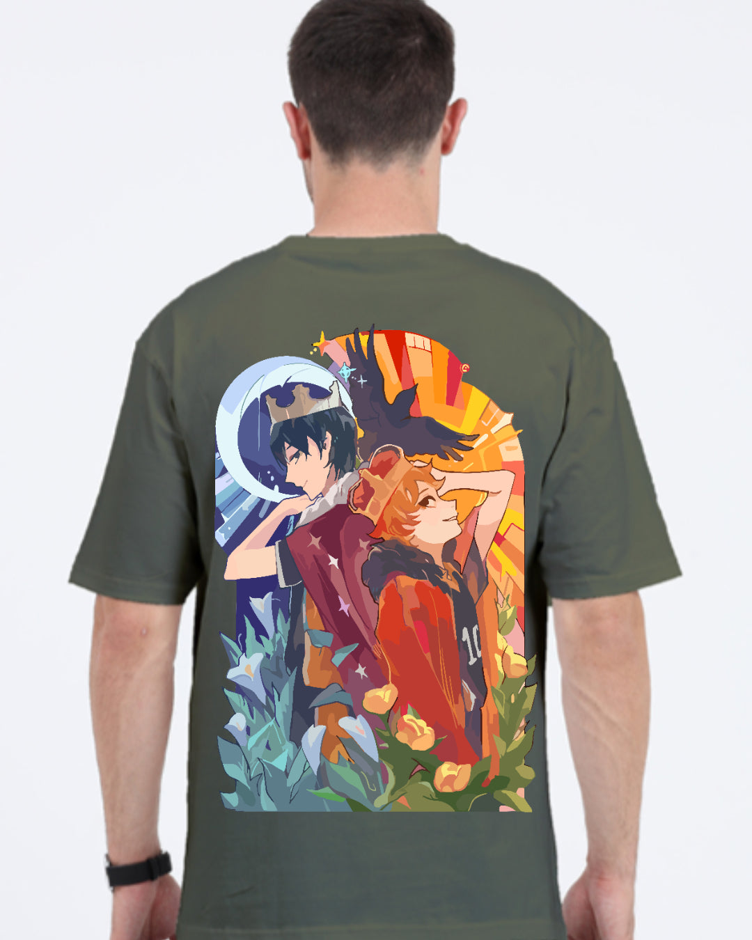 Unisex Hinata x Kageyama Oversized T-shirt