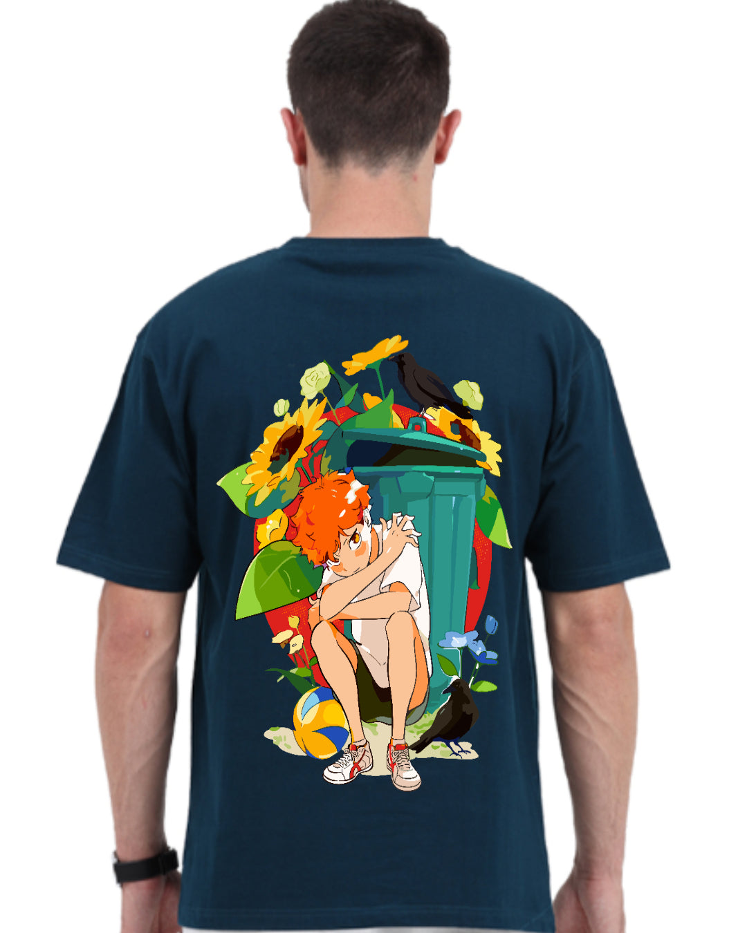 Unisex Shoyo Hinata Oversized T-shirt