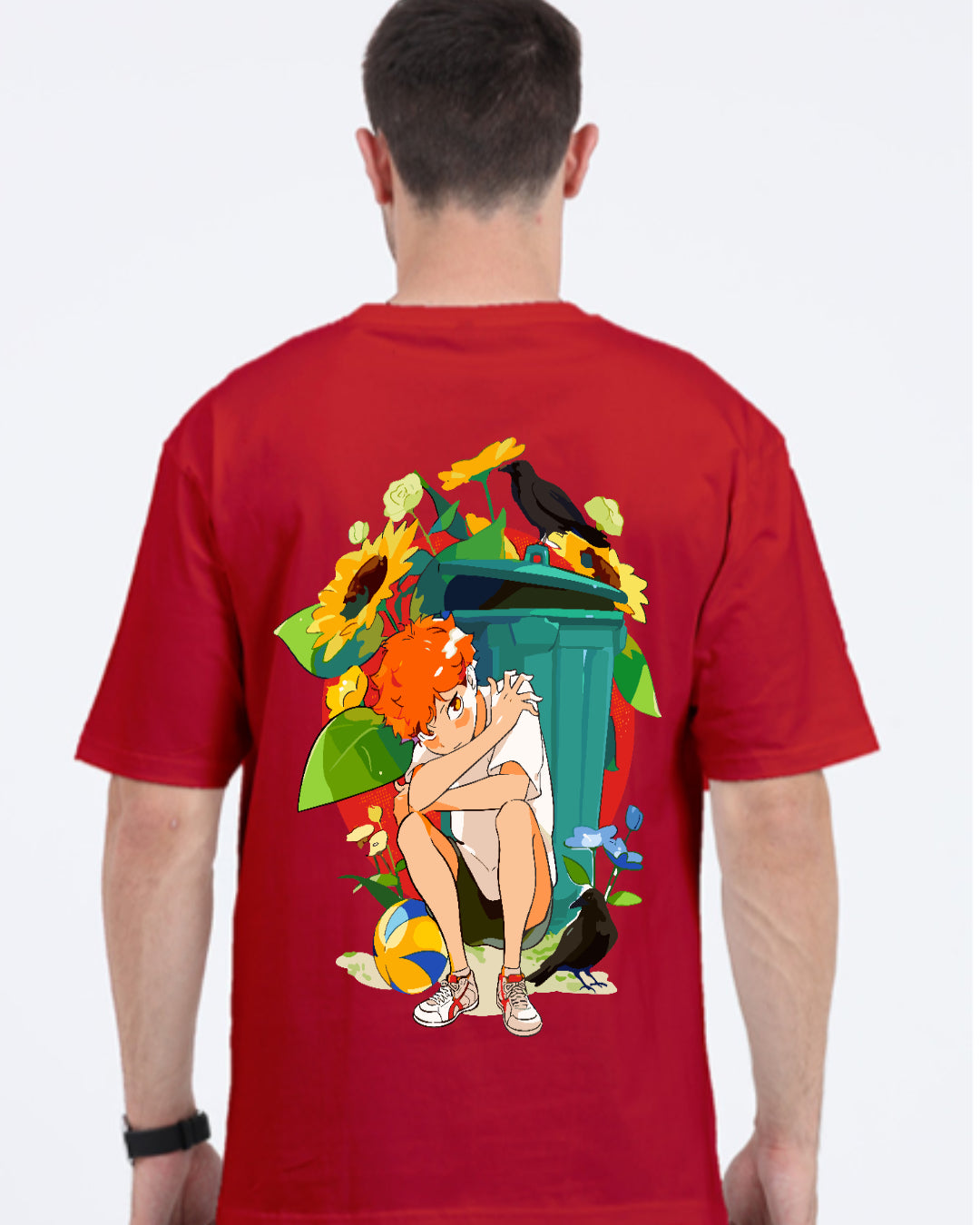Unisex Shoyo Hinata Oversized T-shirt