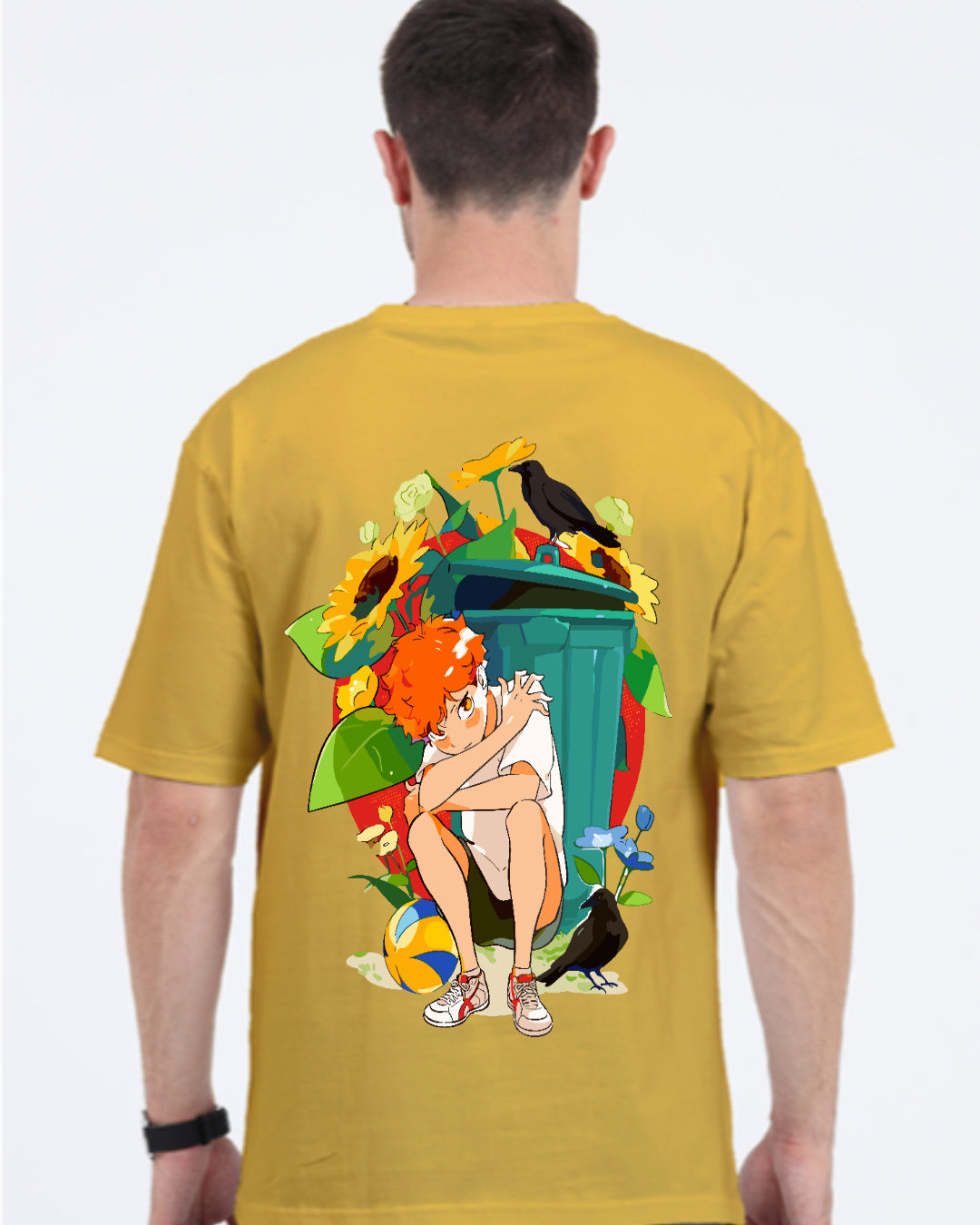 Unisex Shoyo Hinata Oversized T-shirt