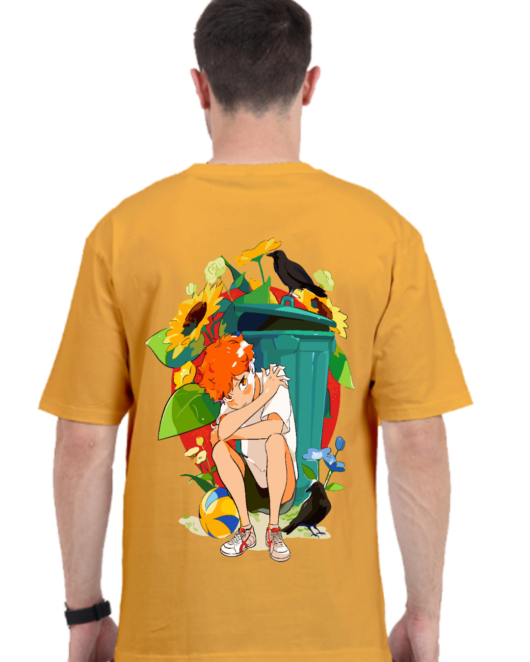 Unisex Shoyo Hinata Oversized T-shirt