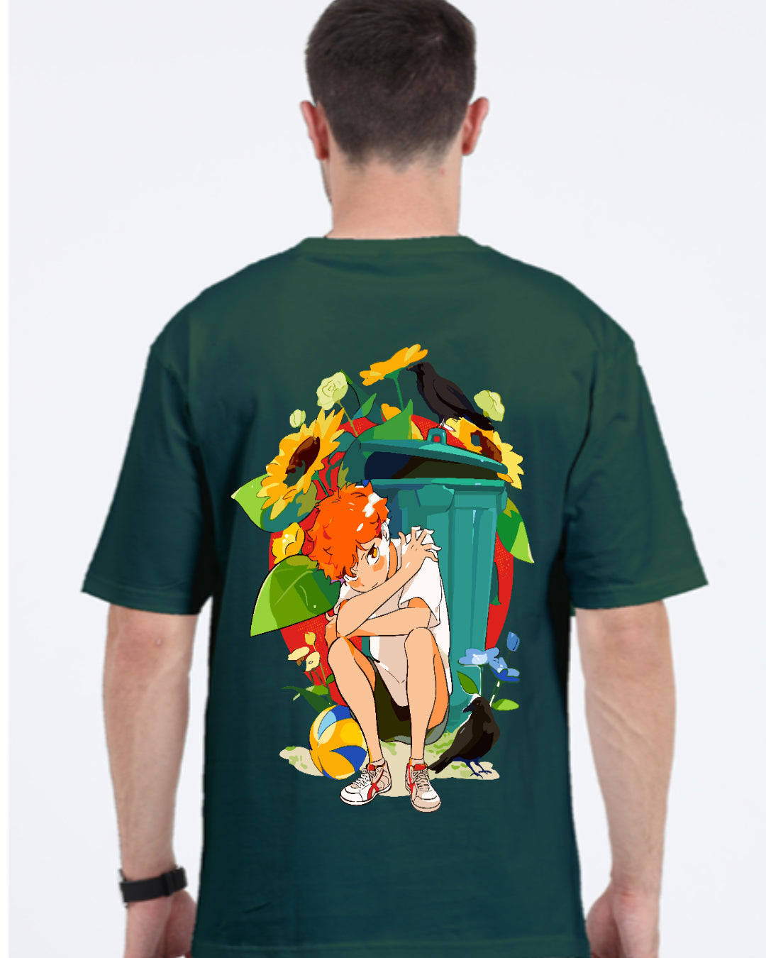 Unisex Shoyo Hinata Oversized T-shirt