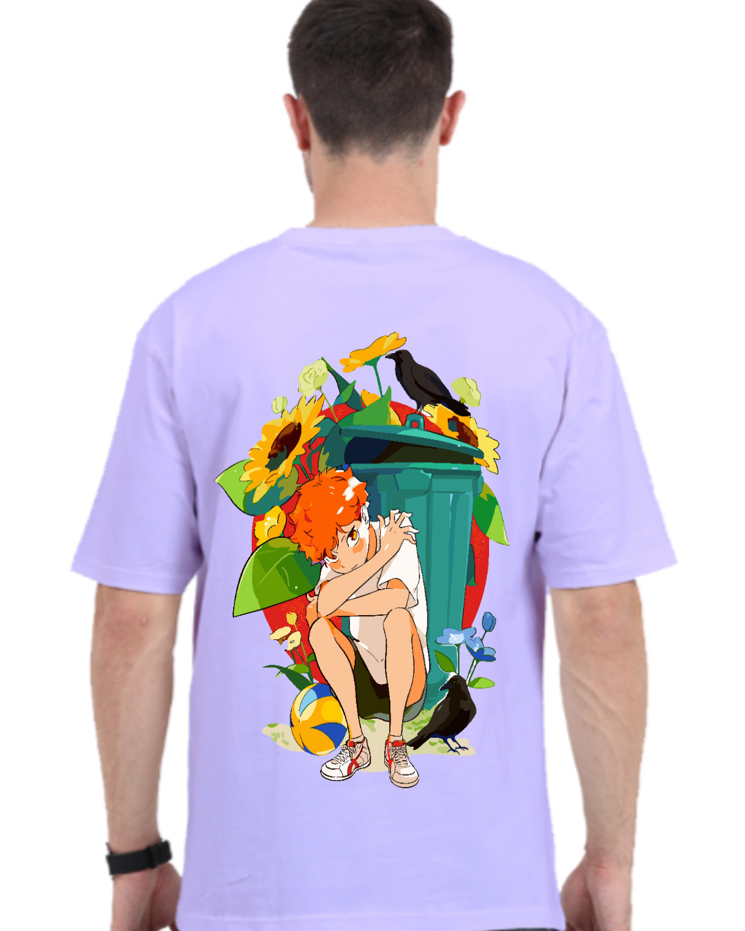 Unisex Shoyo Hinata Oversized T-shirt