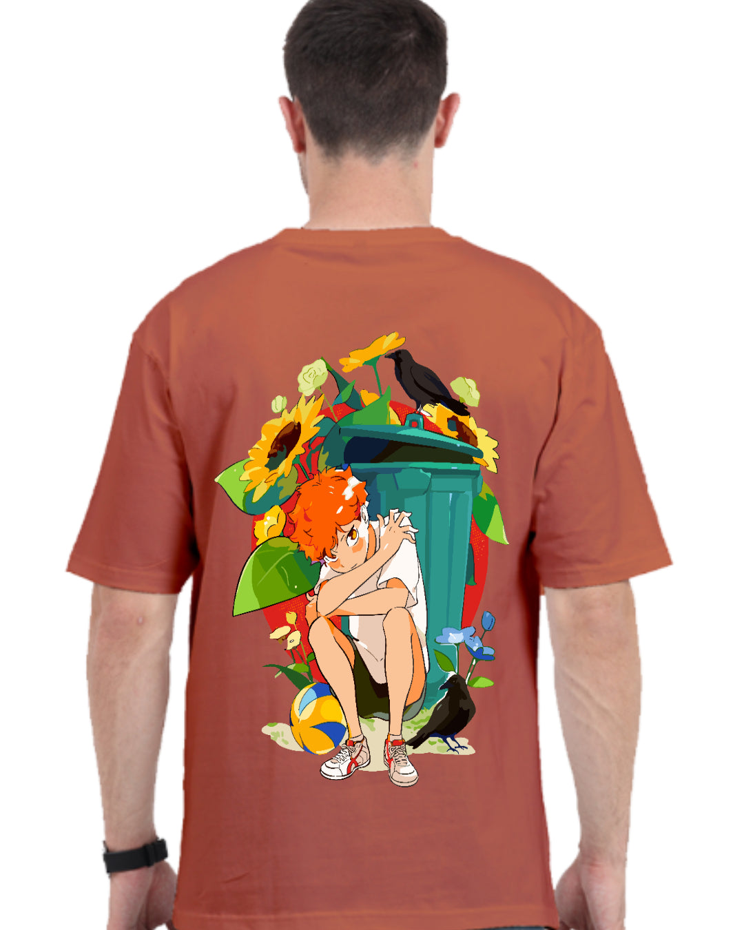 Unisex Shoyo Hinata Oversized T-shirt
