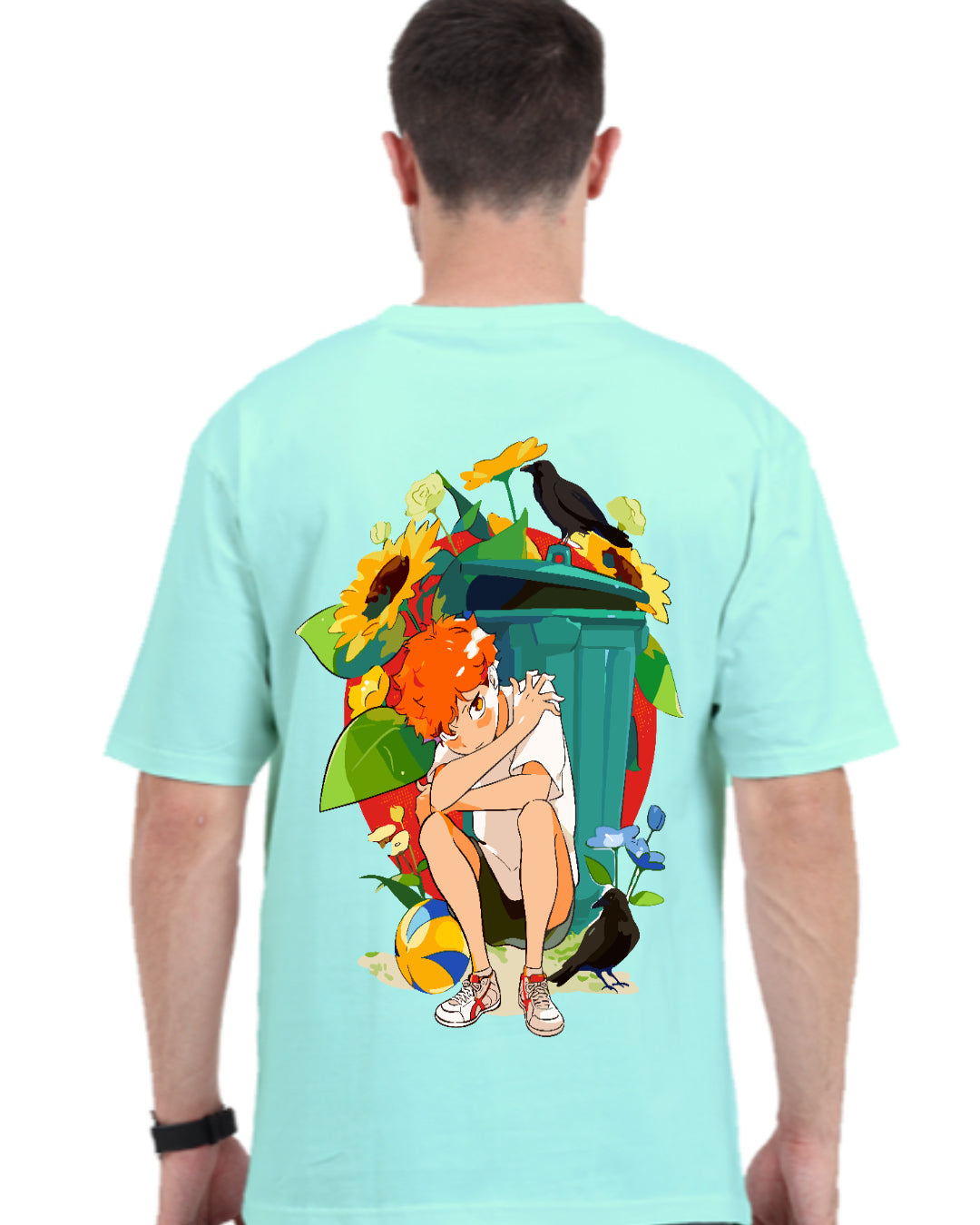 Unisex Shoyo Hinata Oversized T-shirt