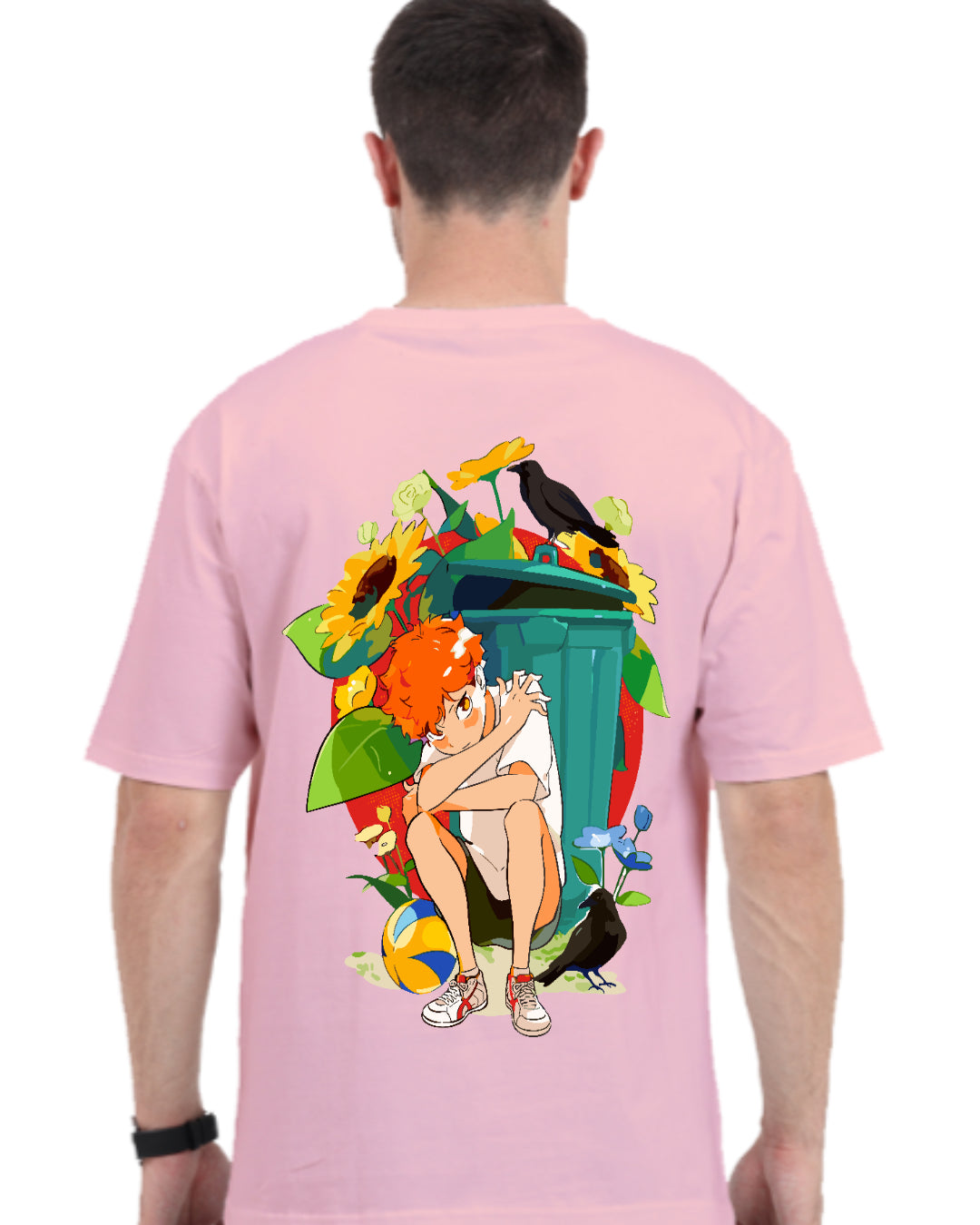 Unisex Shoyo Hinata Oversized T-shirt