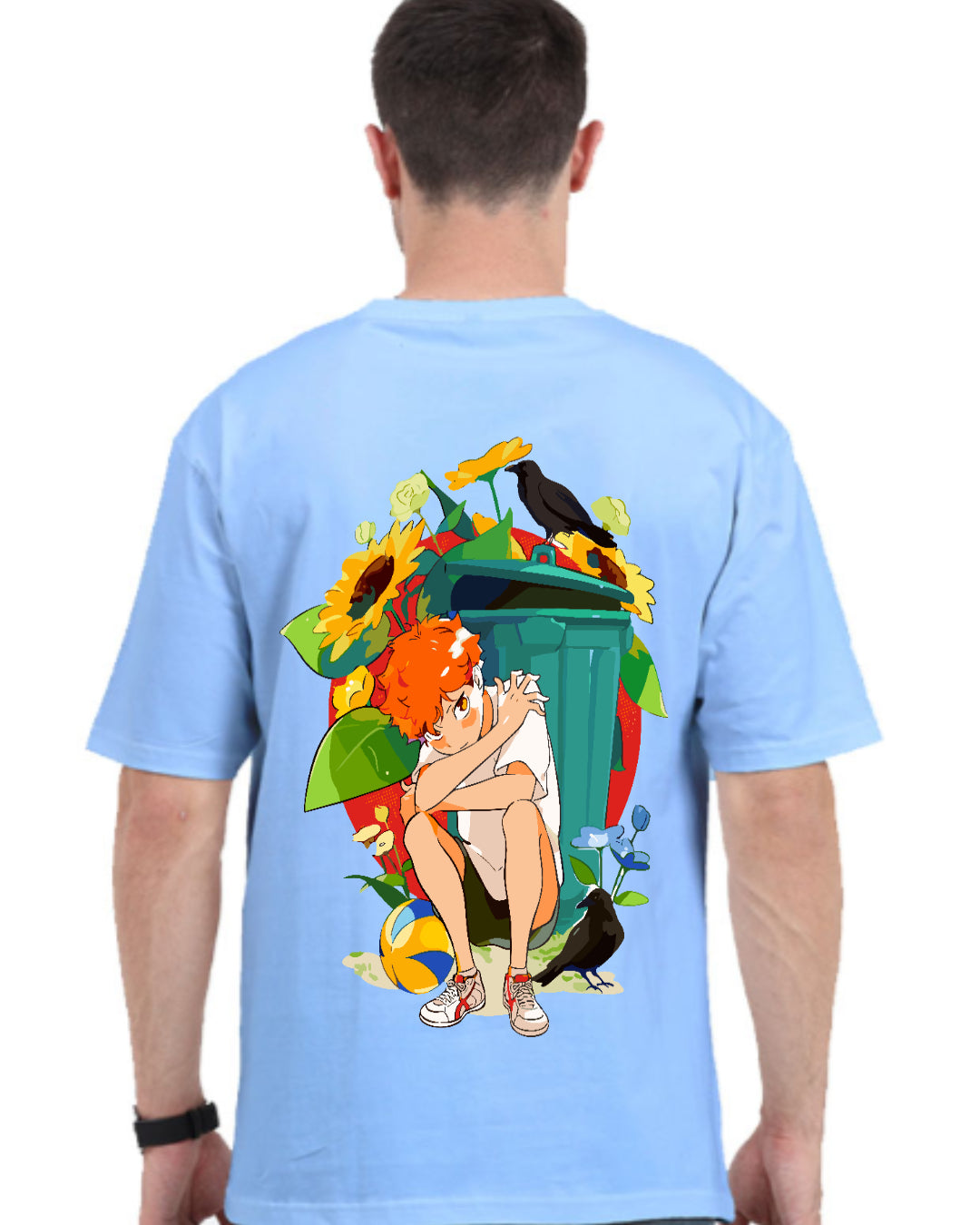 Unisex Shoyo Hinata Oversized T-shirt