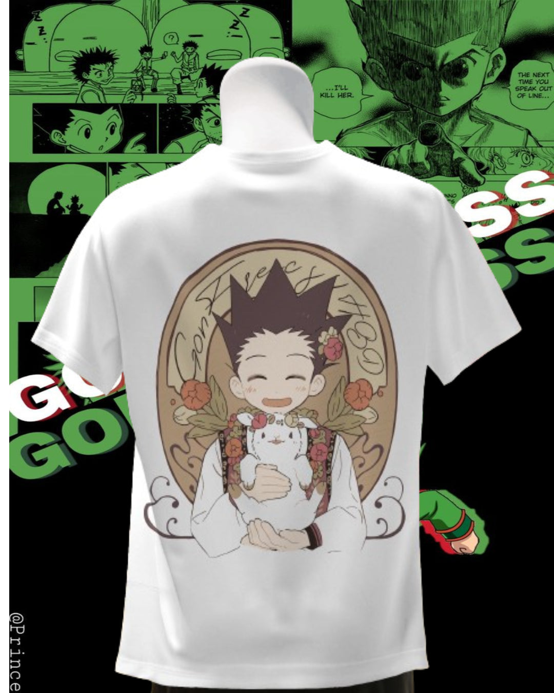 Unisex Gon Freecss Oversized T-shirt