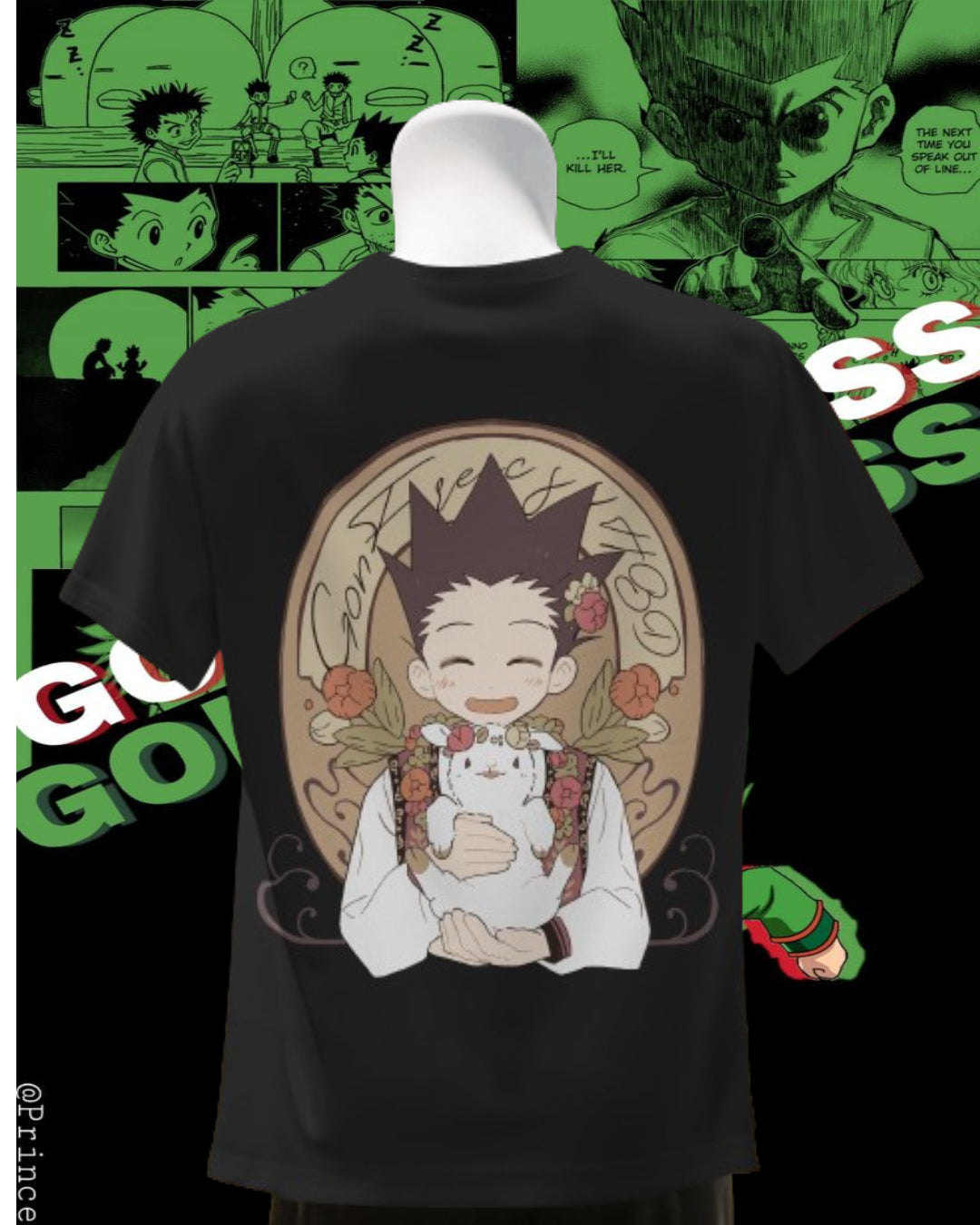 Unisex Gon Freecss Oversized T-shirt