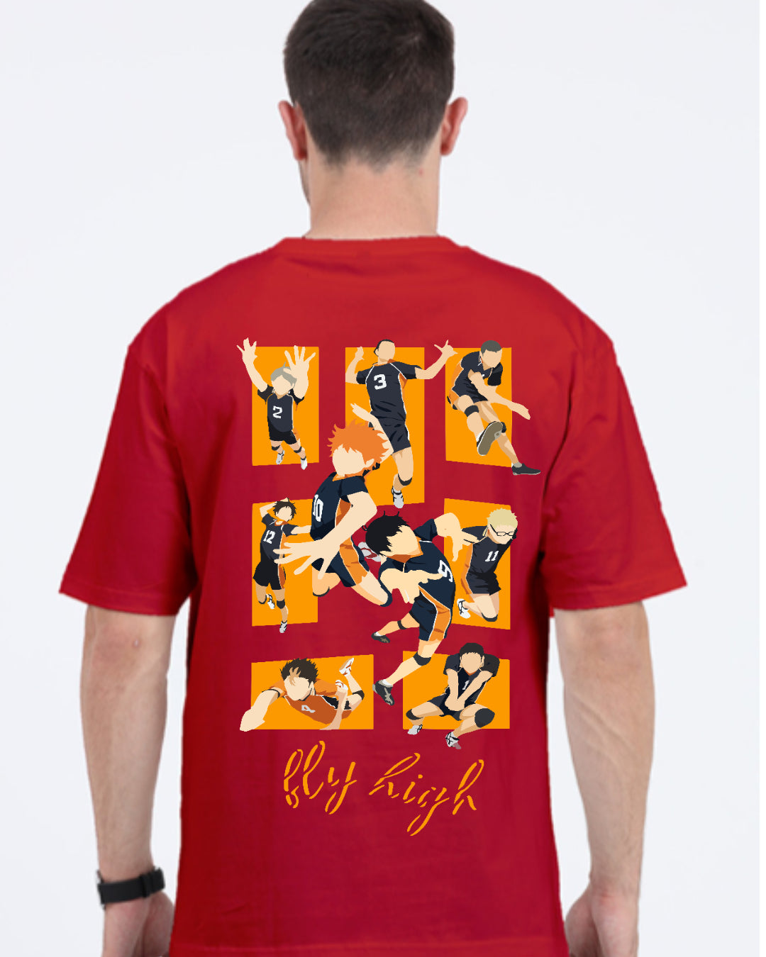 Unisex Karasuno High Team Oversized T-shirt