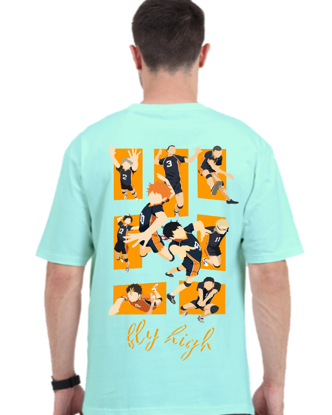 Unisex Karasuno High Team Oversized T-shirt