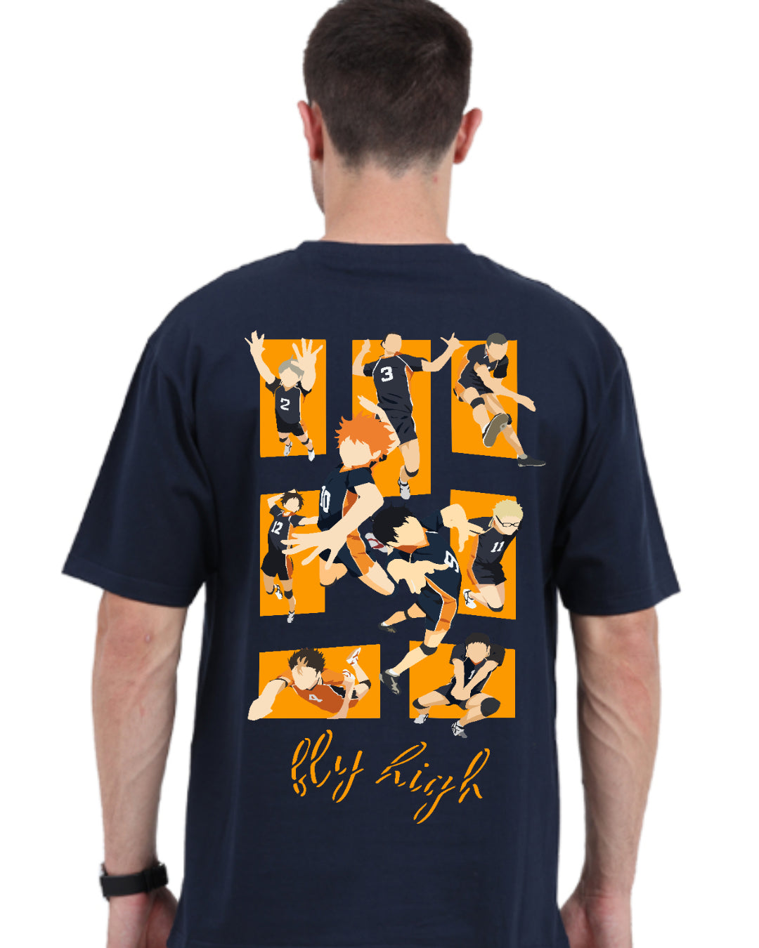 Unisex Karasuno High Team Oversized T-shirt
