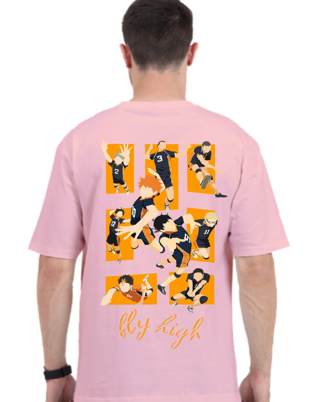 Unisex Karasuno High Team Oversized T-shirt