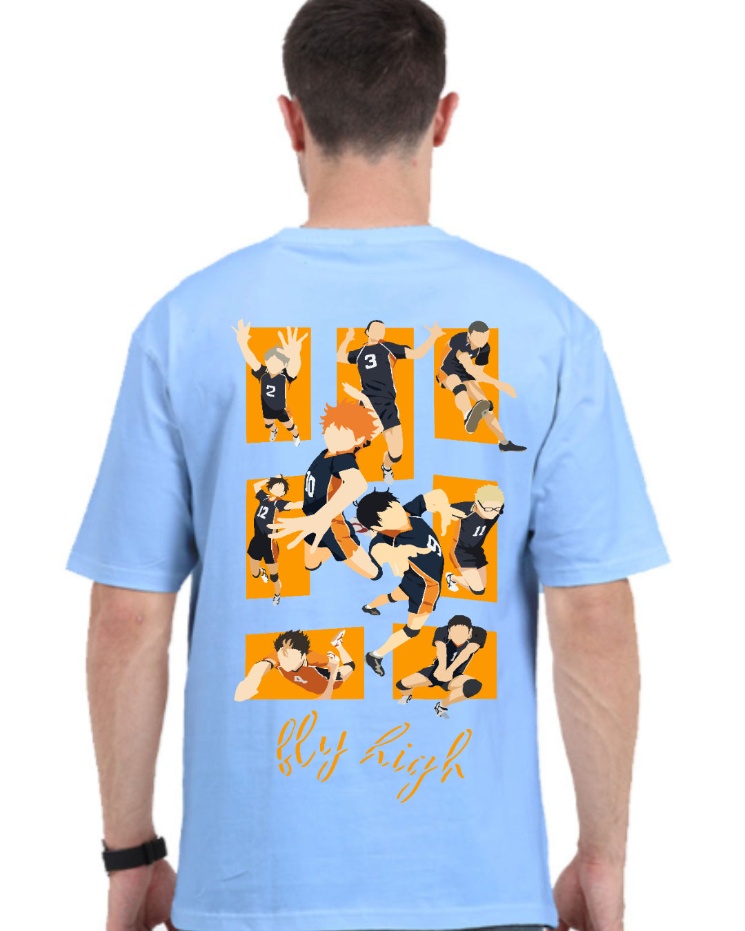 Unisex Karasuno High Team Oversized T-shirt