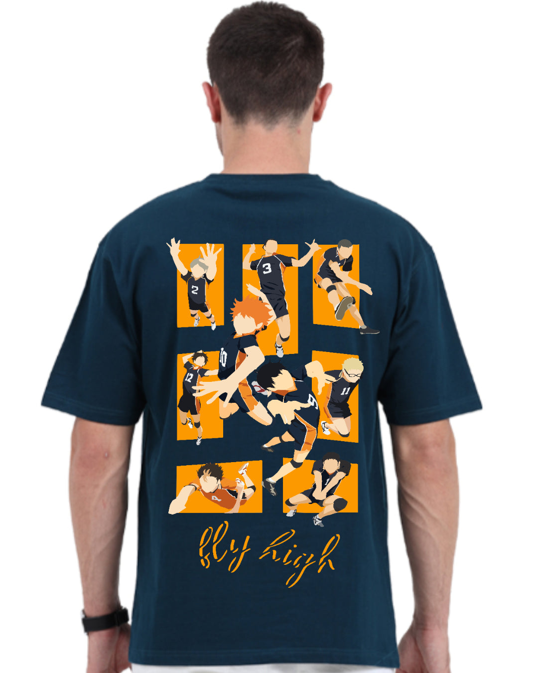 Unisex Karasuno High Team Oversized T-shirt