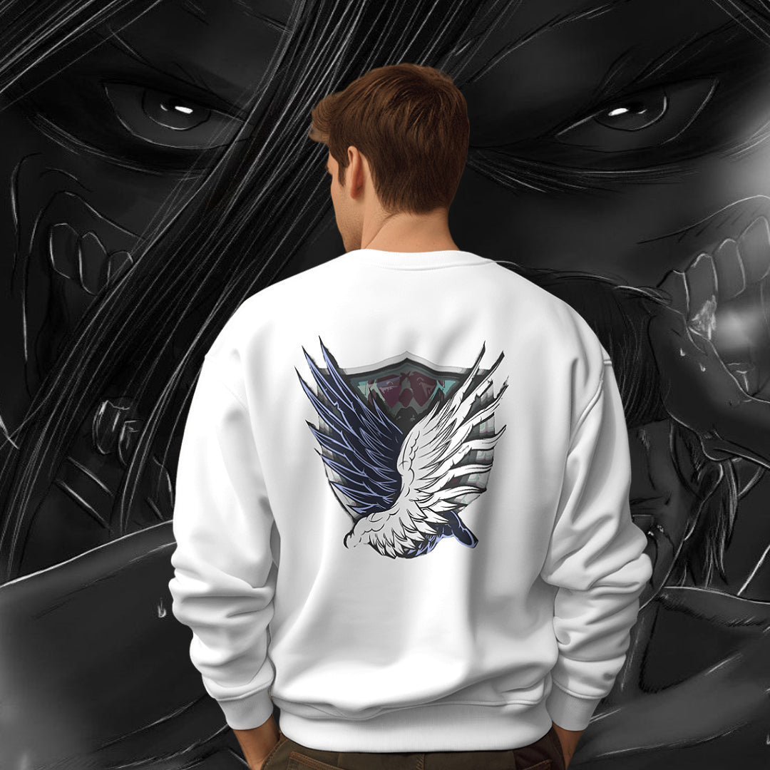 Unisex Attack On Titan Oversized Sweatshirt