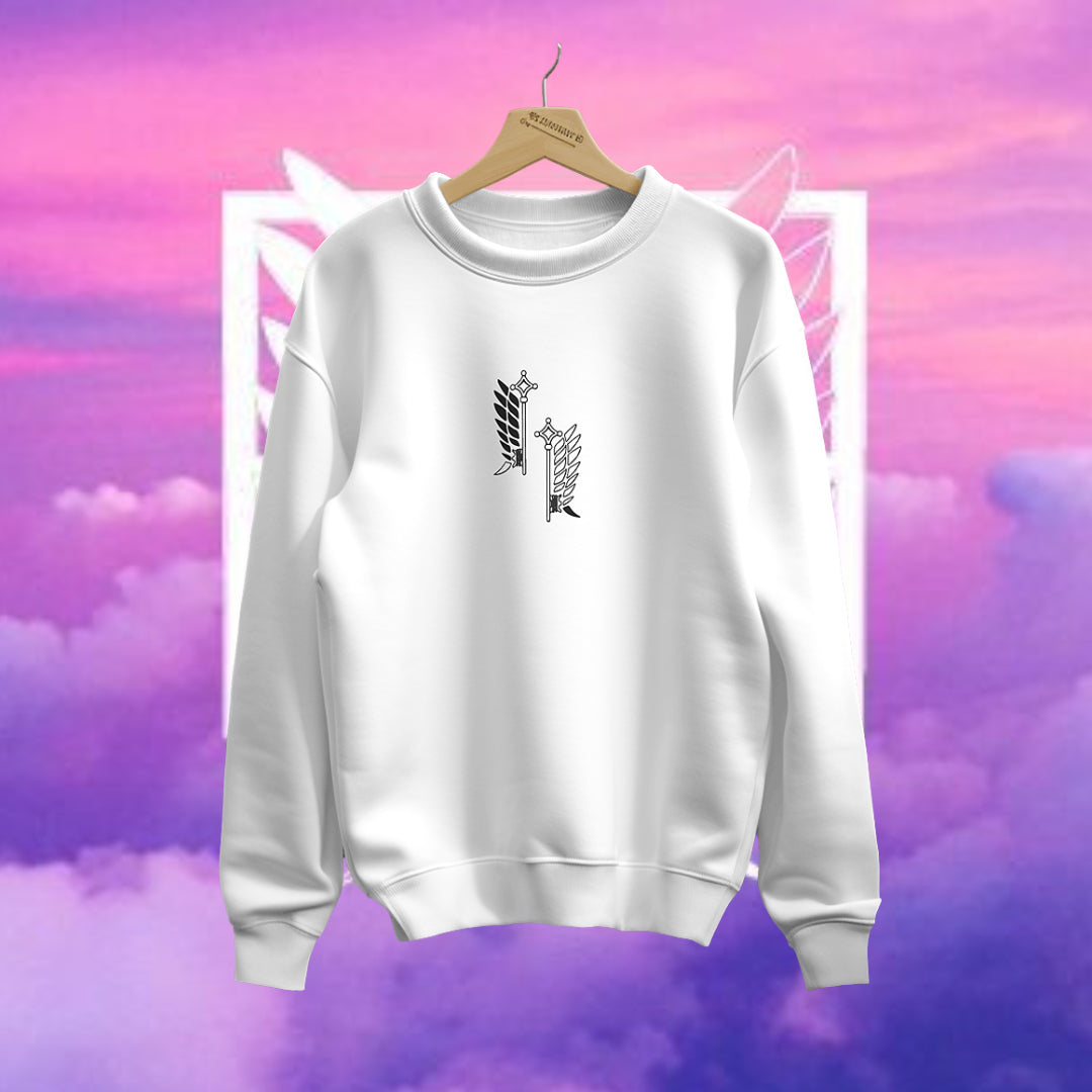Unisex AOT Scout Logo Oversized Sweatshirt