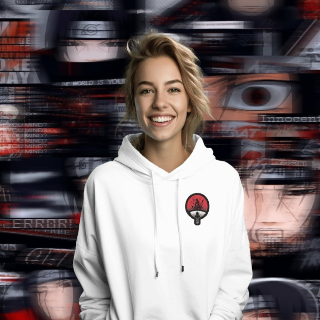 Unisex Itachi Oversized Hooded Sweatshirt