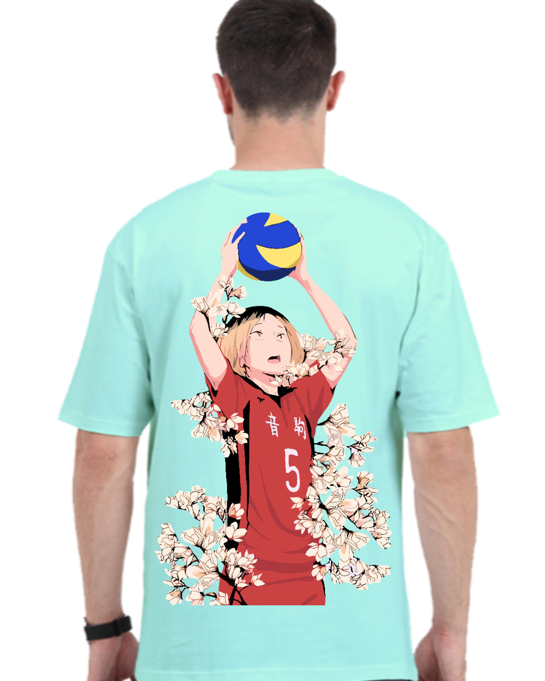 Unisex Kenma Kozume Oversized T-shirt
