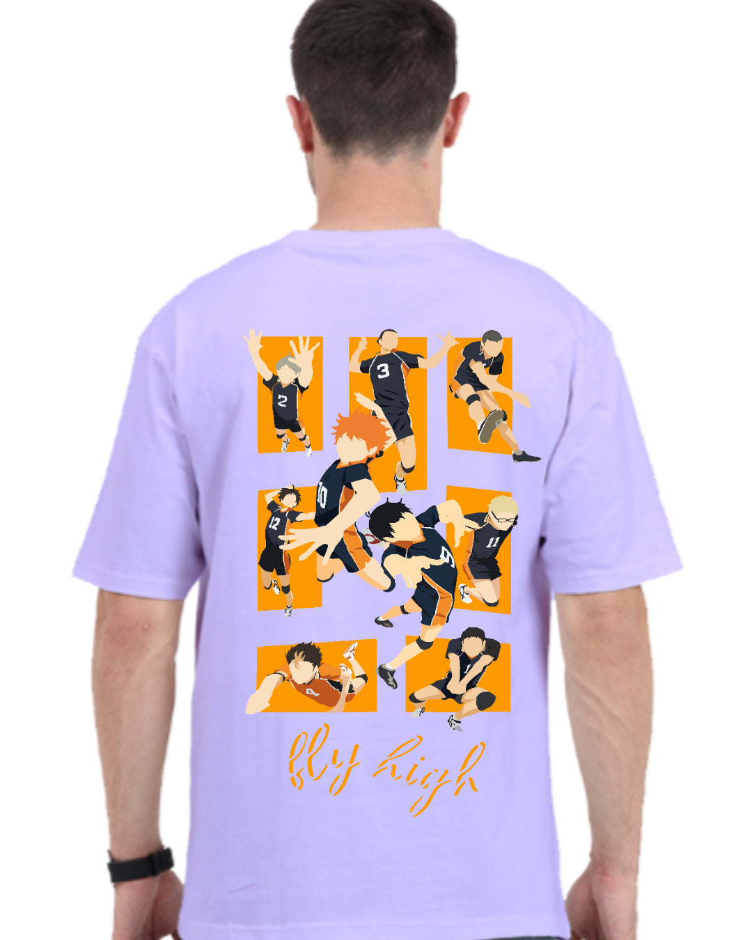 Unisex Karasuno High Team Oversized T-shirt
