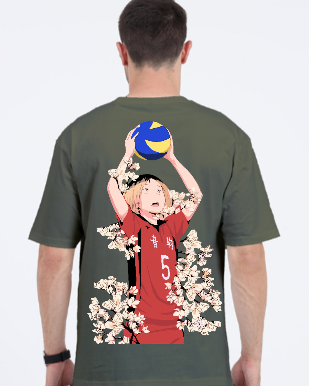 Unisex Kenma Kozume Oversized T-shirt