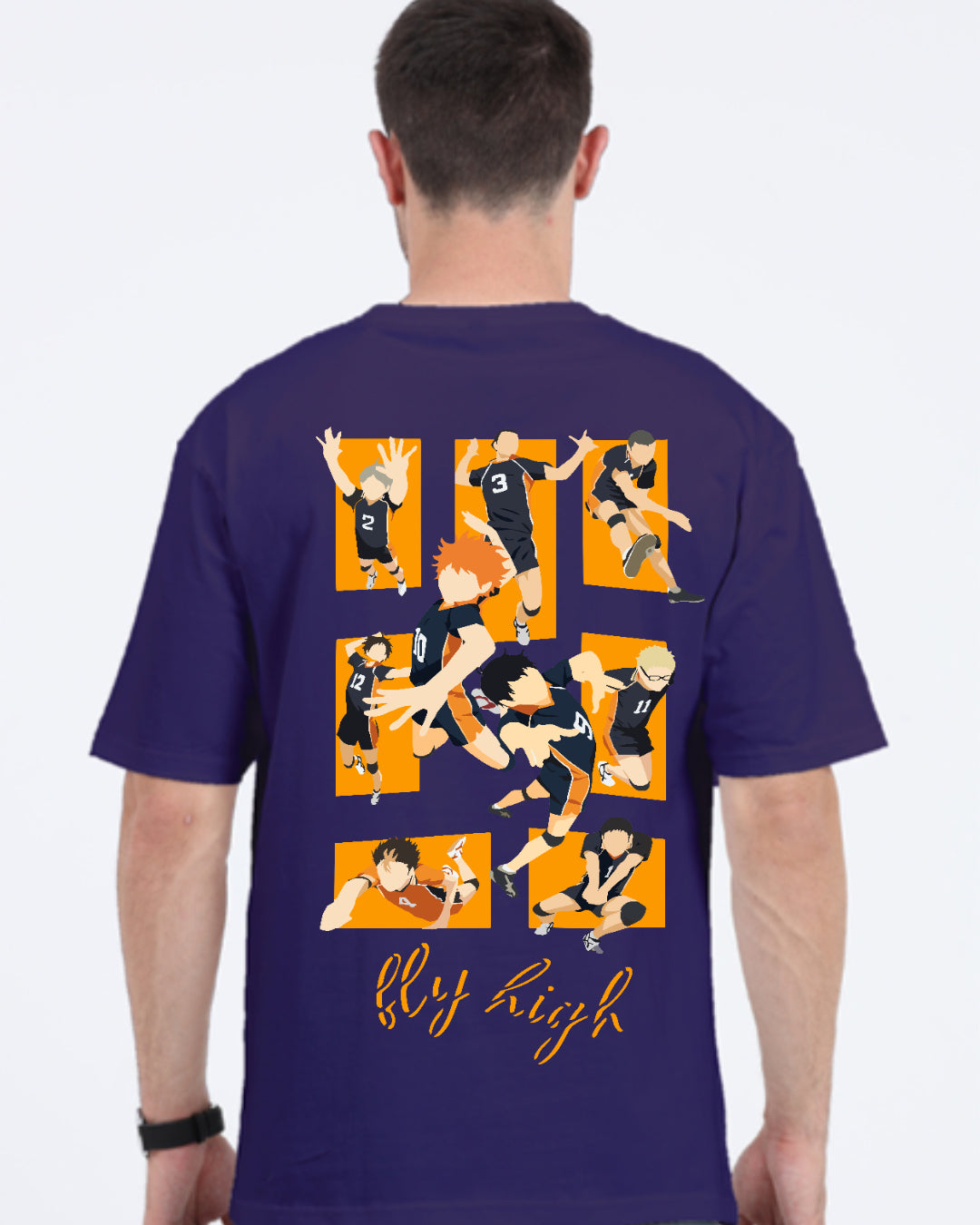 Unisex Karasuno High Team Oversized T-shirt