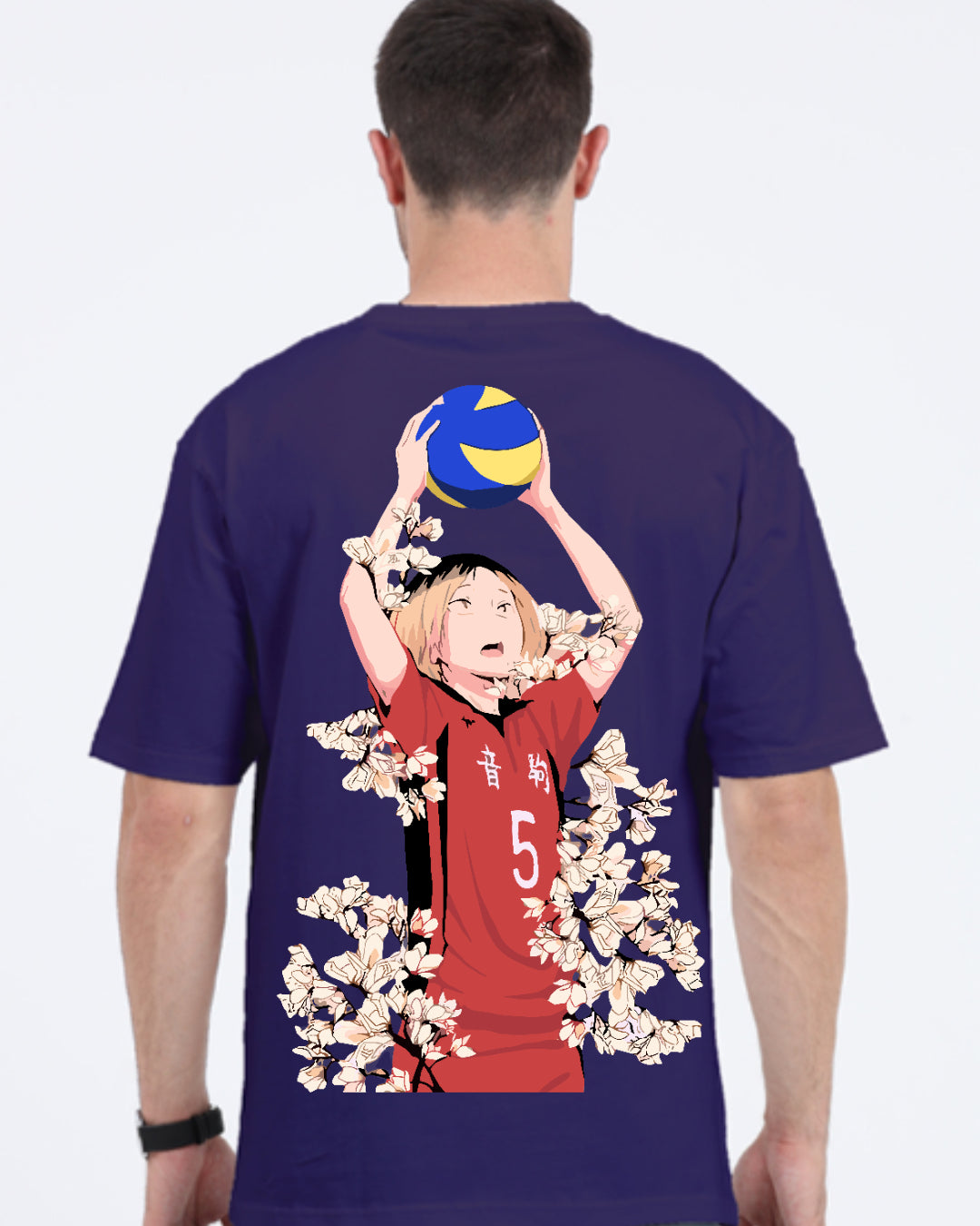 Unisex Kenma Kozume Oversized T-shirt