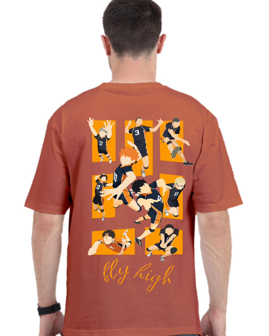 Unisex Karasuno High Team Oversized T-shirt