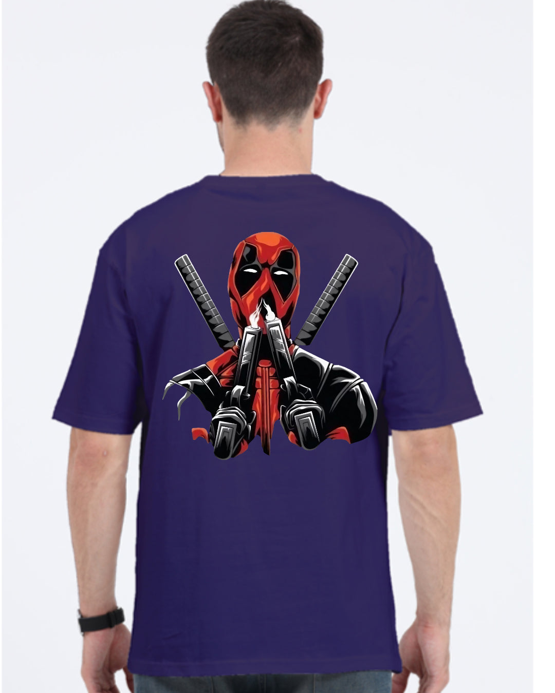 Unisex Deadpool Oversized T-shirt