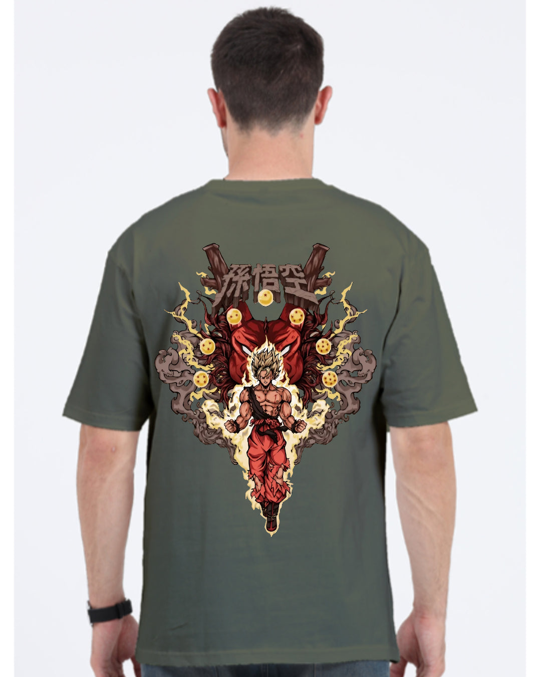 Unisex Goku Oversized T-shirt