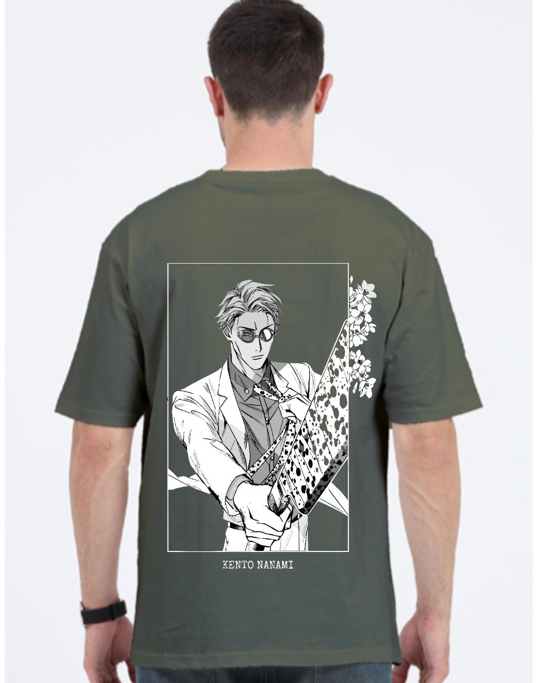 Unisex Kento Nanami Oversized T-shirt
