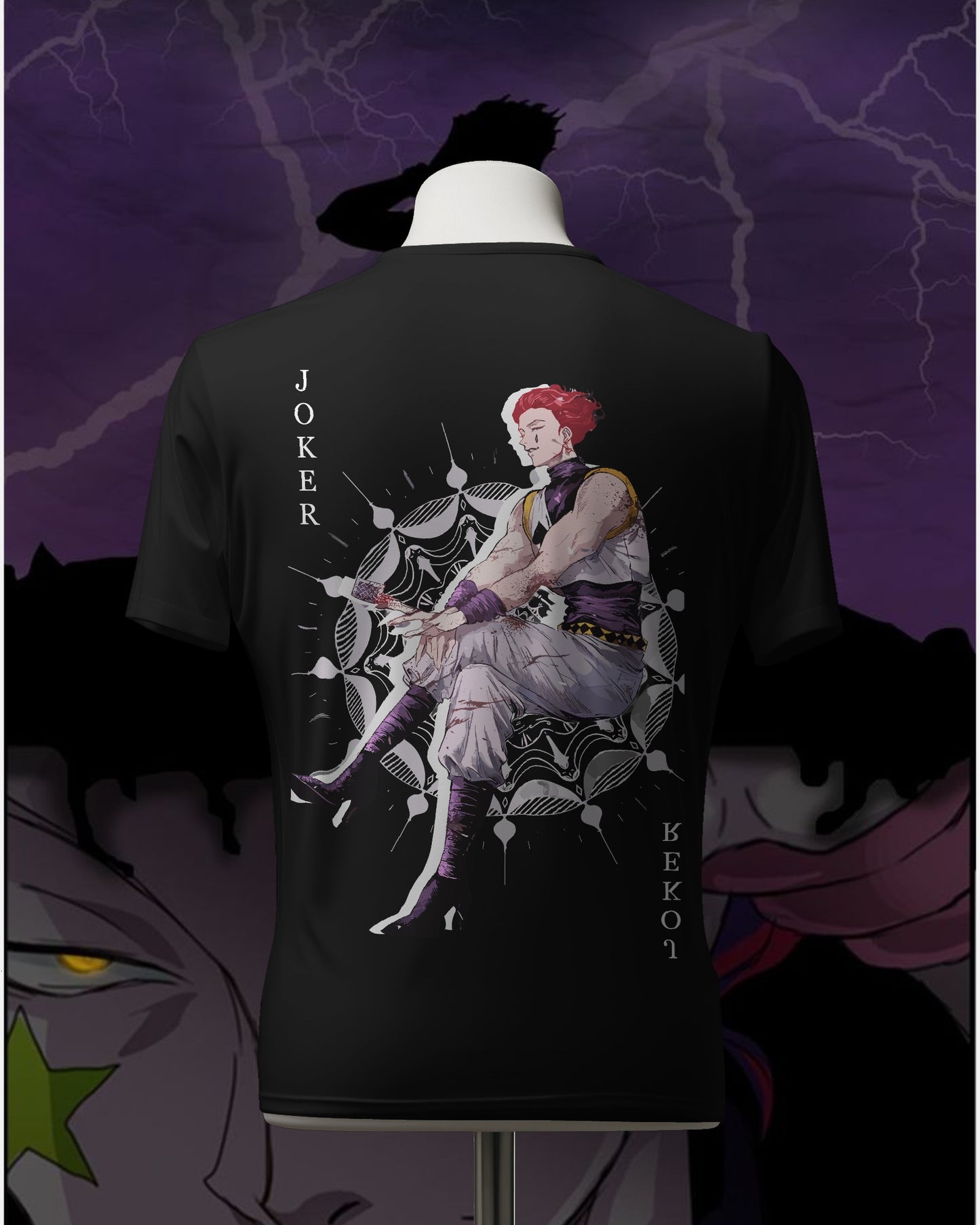 Unisex Hisoka Oversized T-shirt