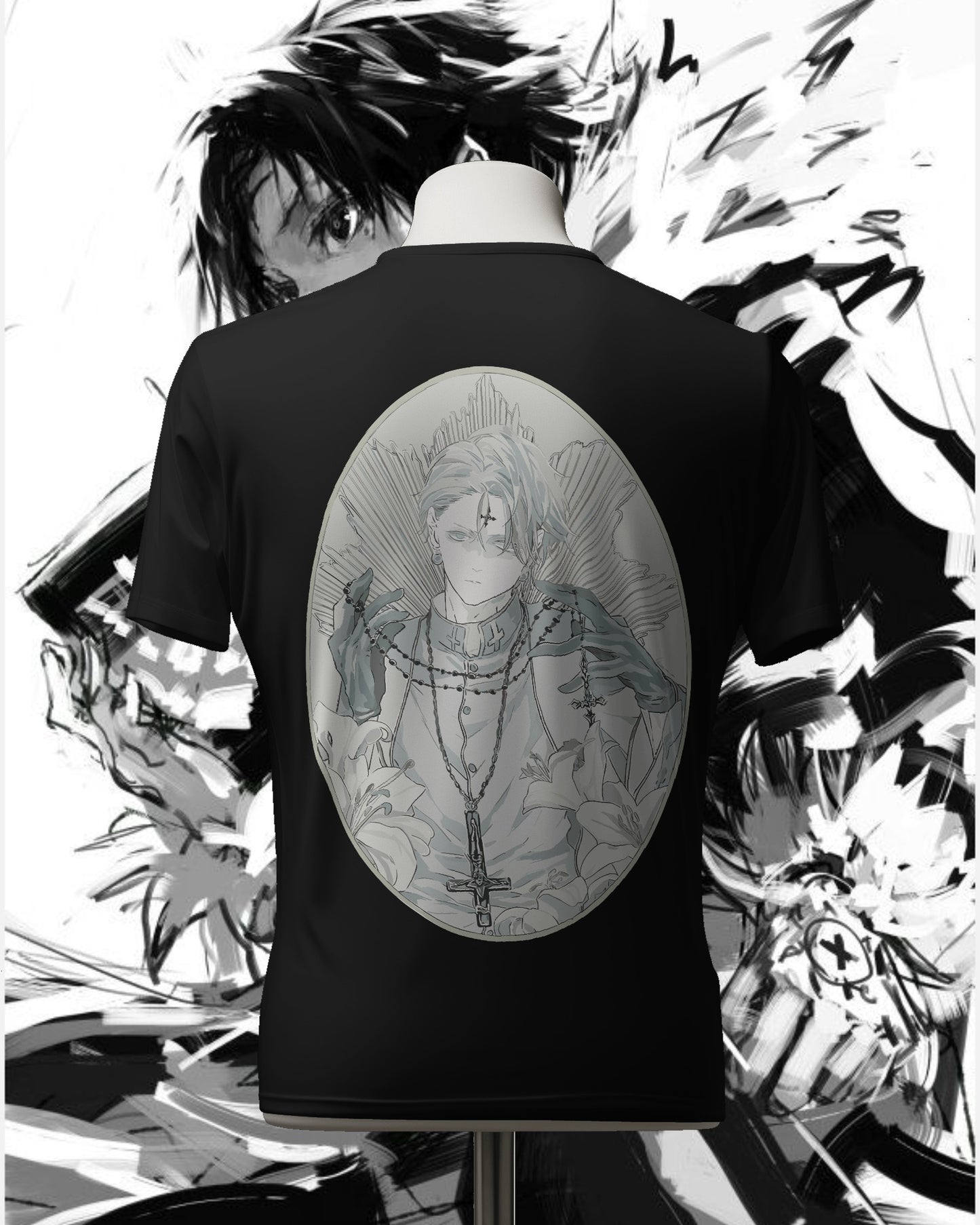 Unisex Chorollo Lucilfer Oversized T-shirt