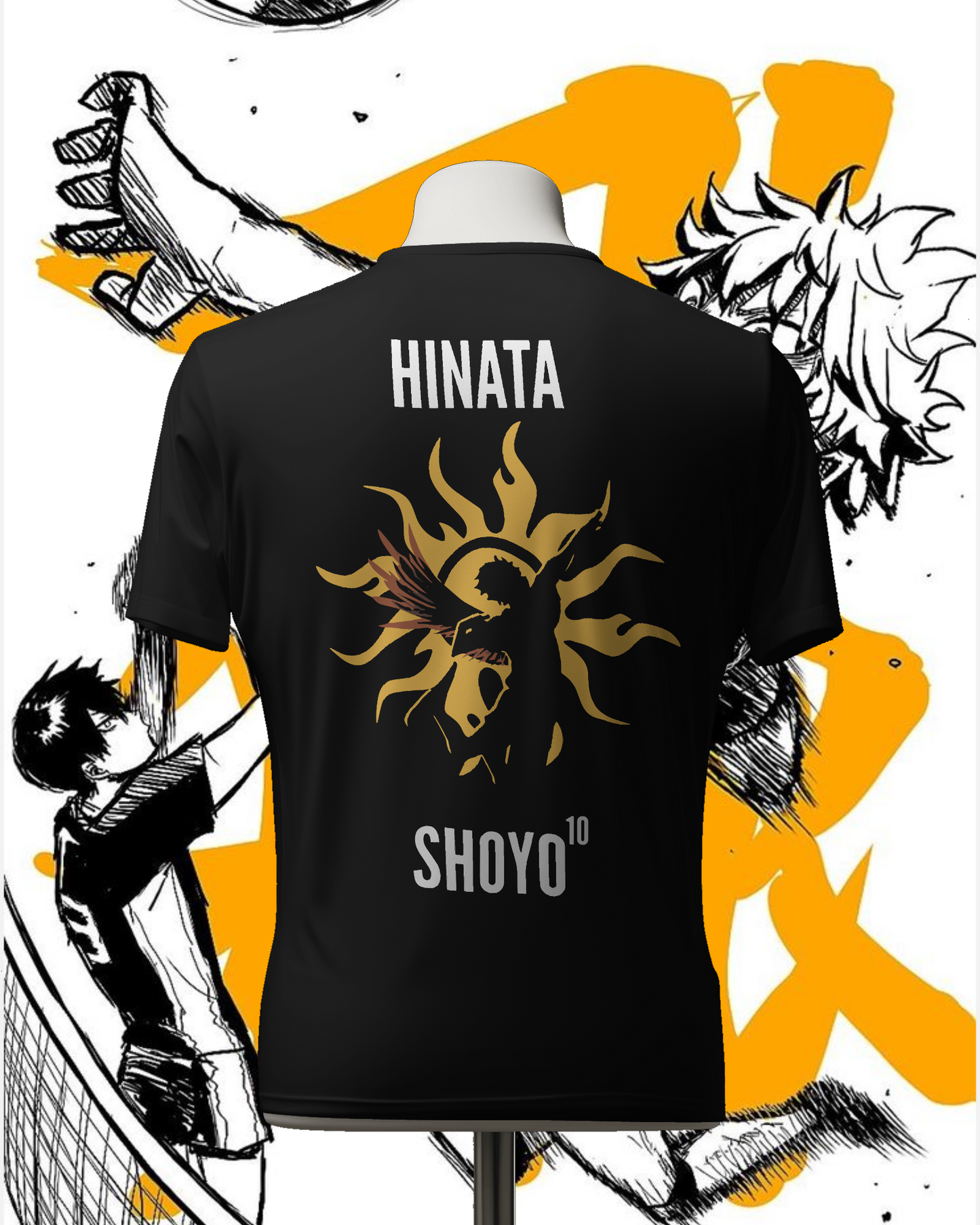 Unisex Shoyo Hinata Oversized T-shirt