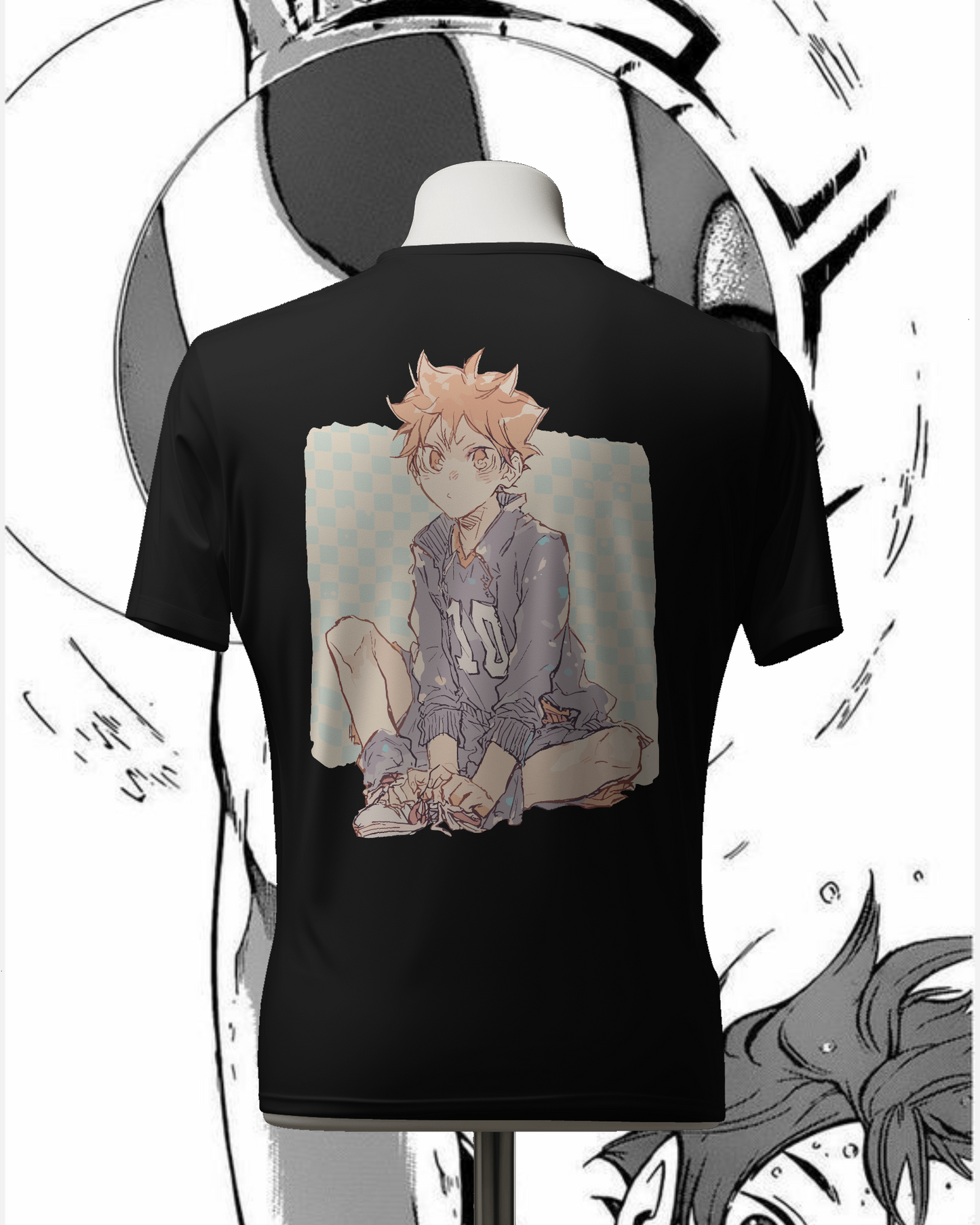 Unisex Shoyo Hinata Oversized T-shirt