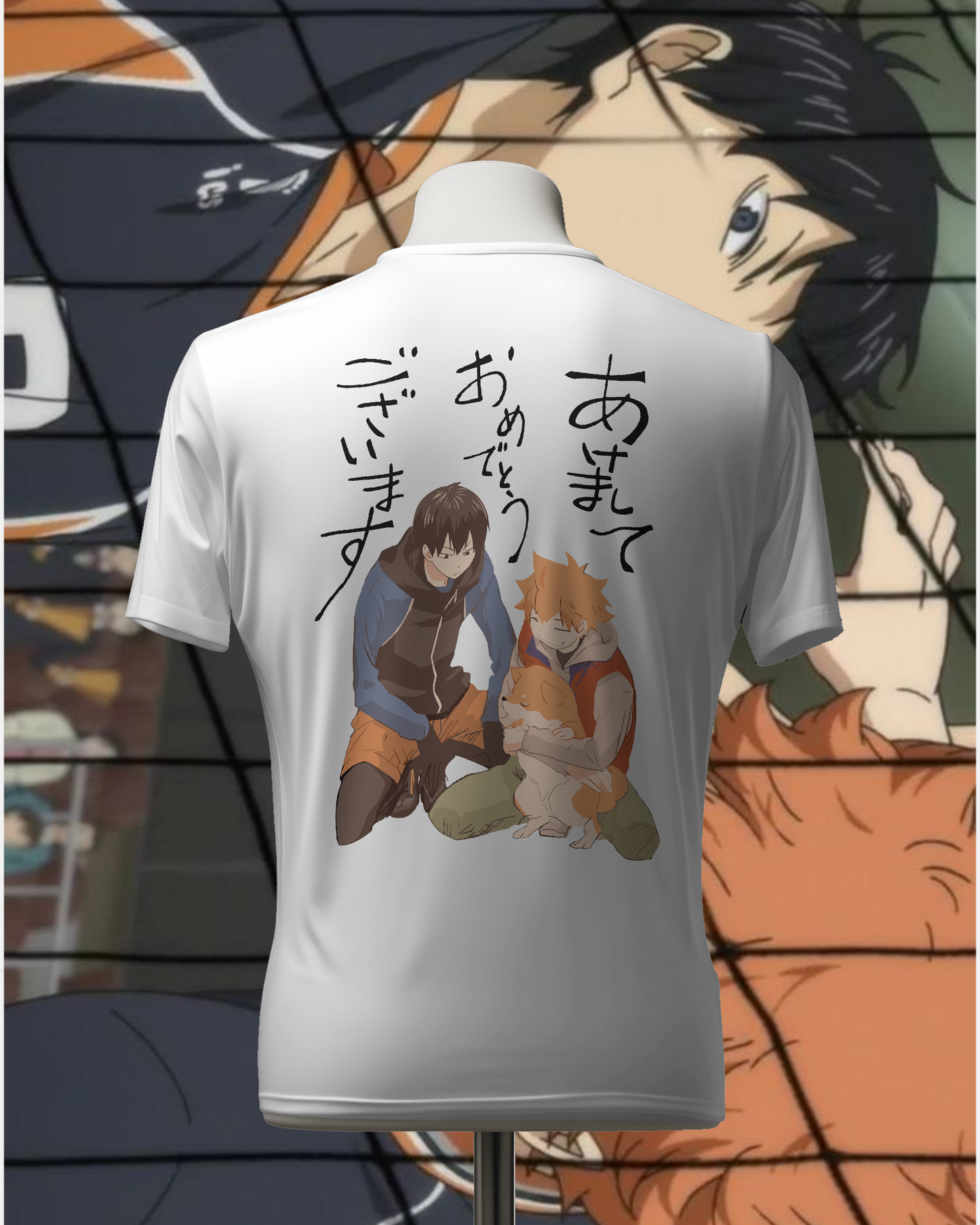 Unisex Kageyama x Hinata Oversized T-shirt