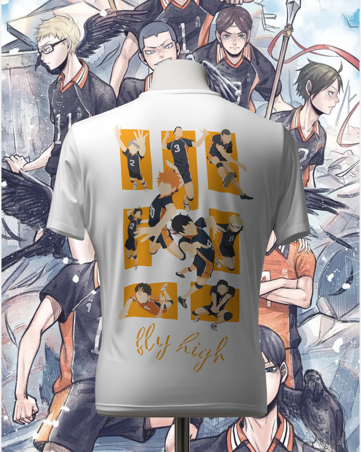 Unisex Karasuno High Team Oversized T-shirt