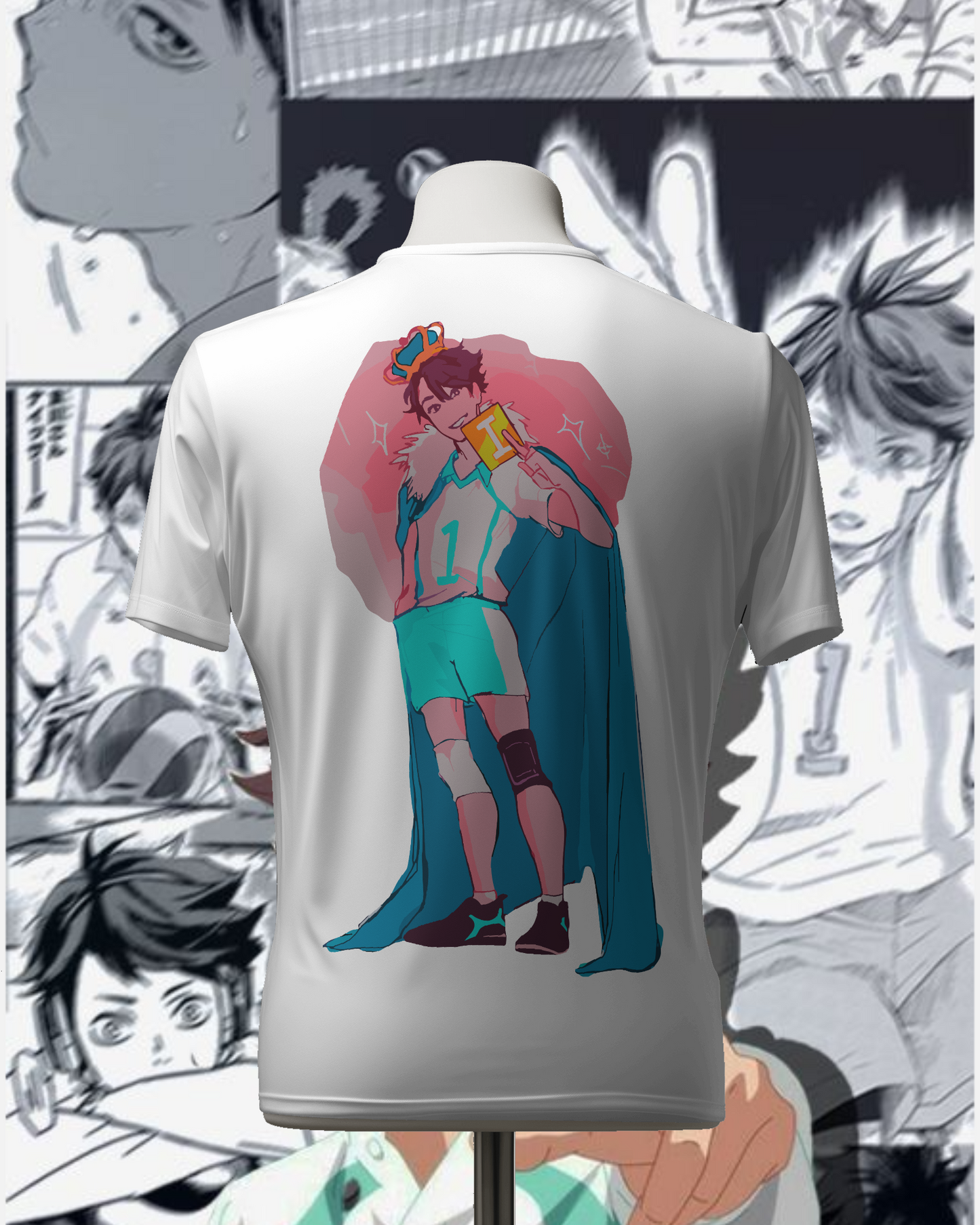 Unisex Toru Oikawa Oversized T-shirt