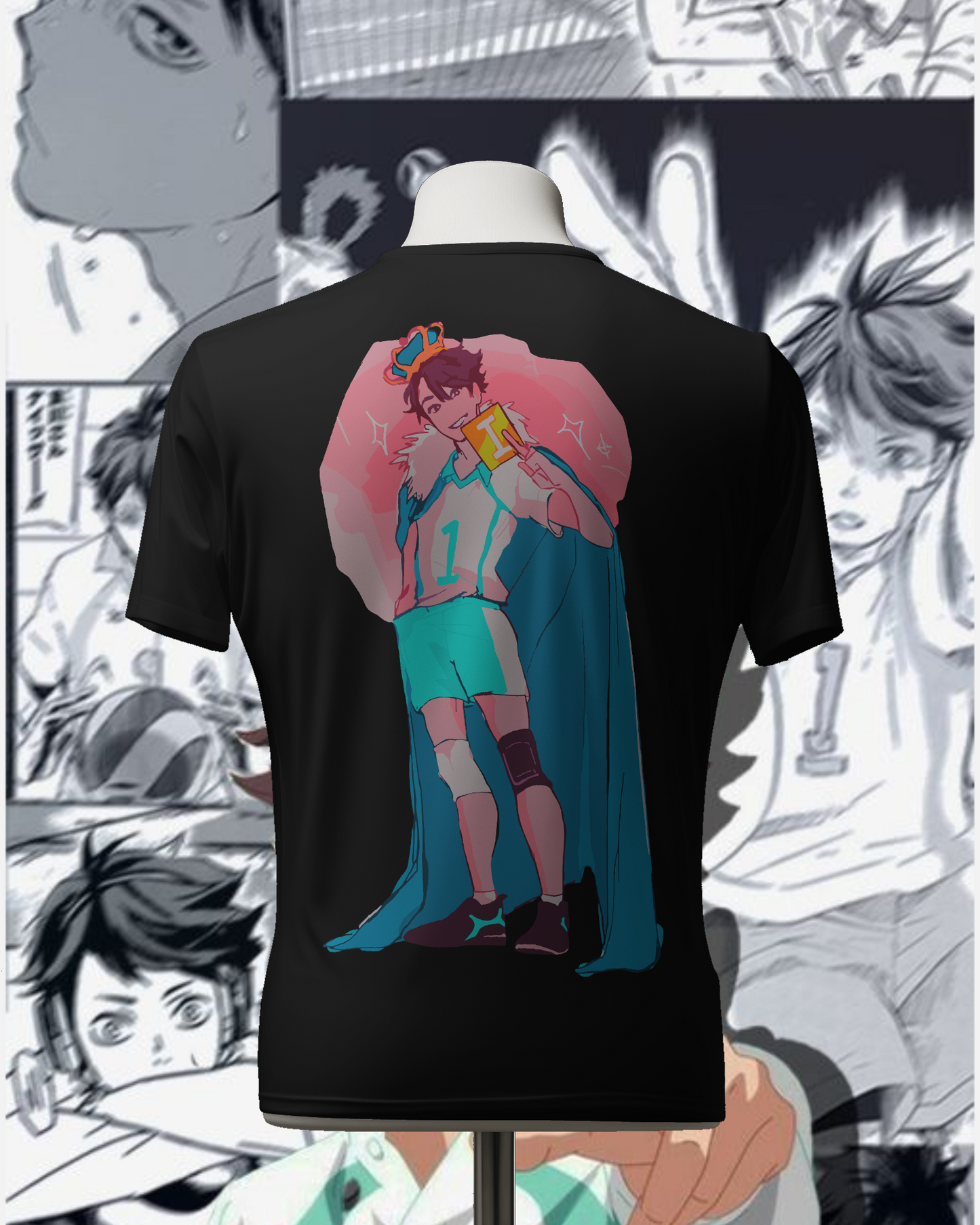 Unisex Toru Oikawa Oversized T-shirt