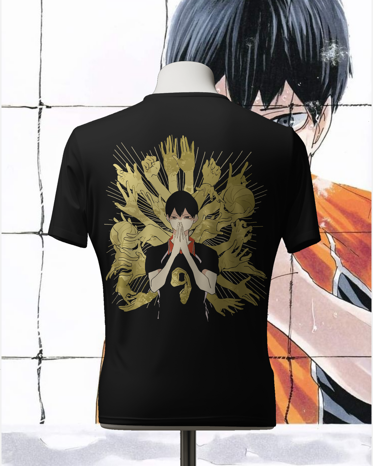 Unisex Tobio Kageyama Oversized T-shirt