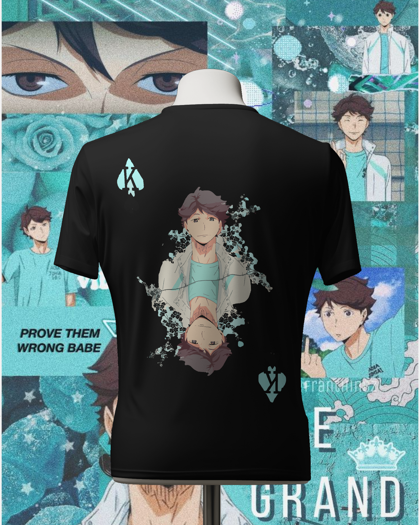 Unisex Toru Oikawa Oversized T-shirt