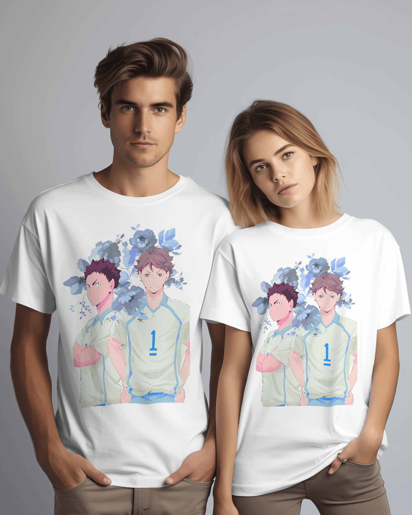 Unisex Oikawa x Iwaizumi Oversized T-shirt