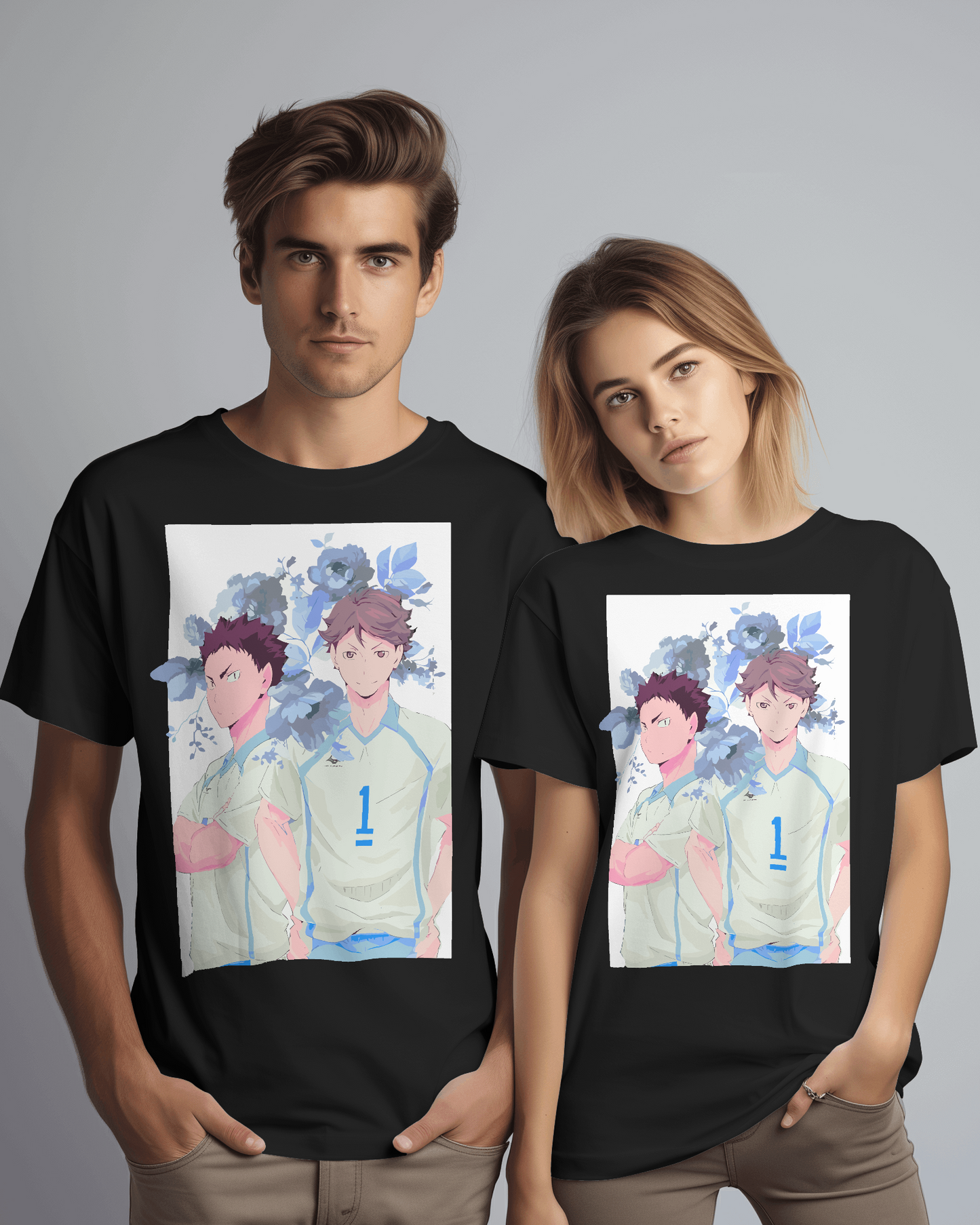 Unisex Oikawa x Iwaizumi Oversized T-shirt