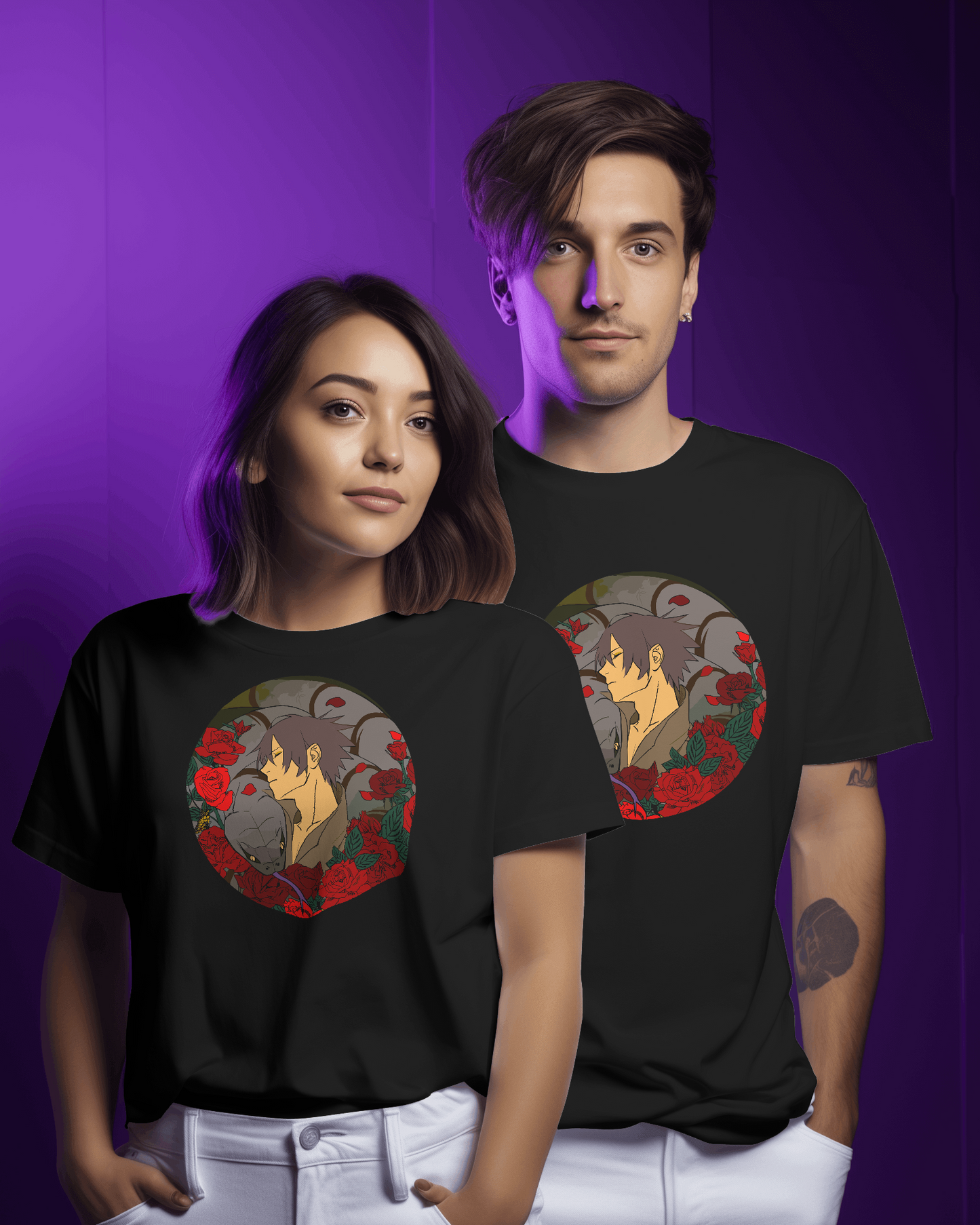 Unisex Sasuke Oversized T-shirt